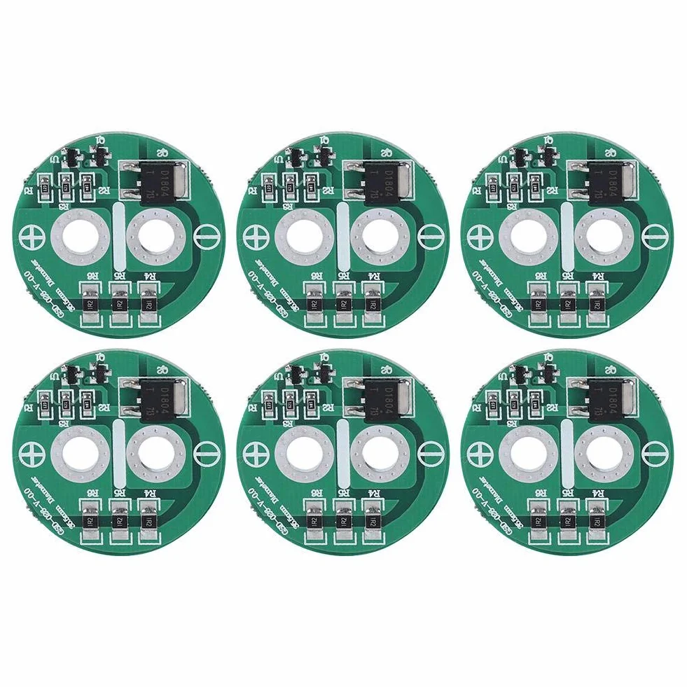 Super kondensator 2,5 V z płytą graniczną modułu ochronnego, zestaw 6 szt.