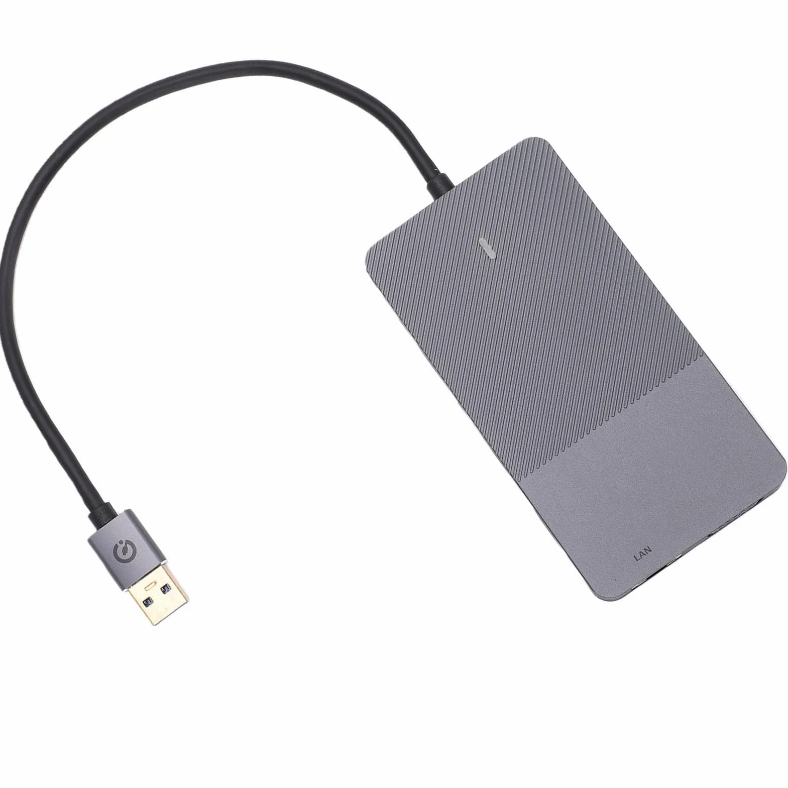 Generic Stacja Dokująca USB 3.0 z obudową ze Stopu Aluminium Wyświetlacz z 3 Ekranami dla Profesjonalistów Pracujących w Domu i Graczy