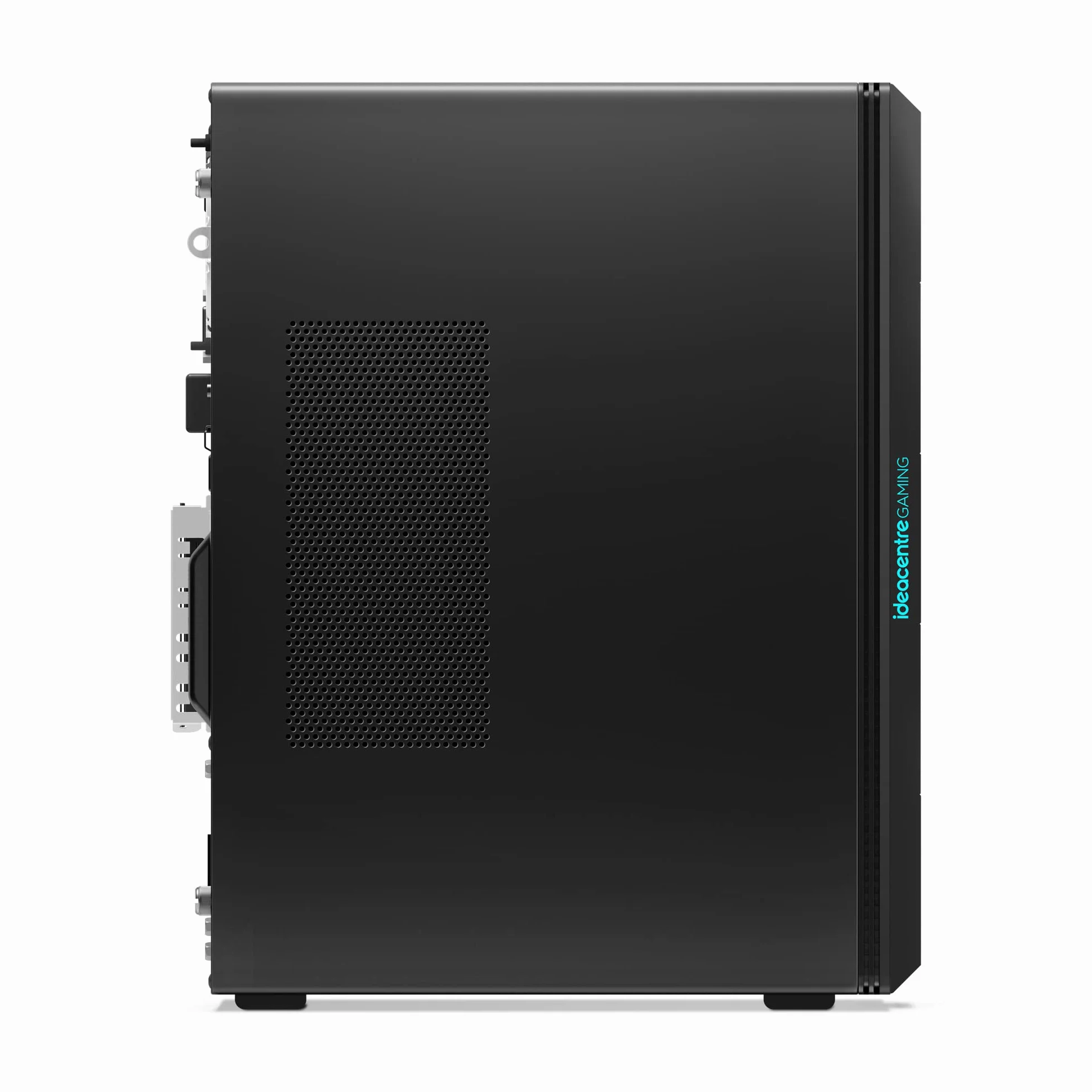 Lenovo Ideacentre Gaming 5 17ACN7 - komputer stacjonarny (AMD Ryzen 5 5600G, 8GB RAM, 512GB SSD, NVIDIA GeForce RTX 3050-12GB, Windows 11 Home) AZERTY klawiatura i mysz USB - czarna