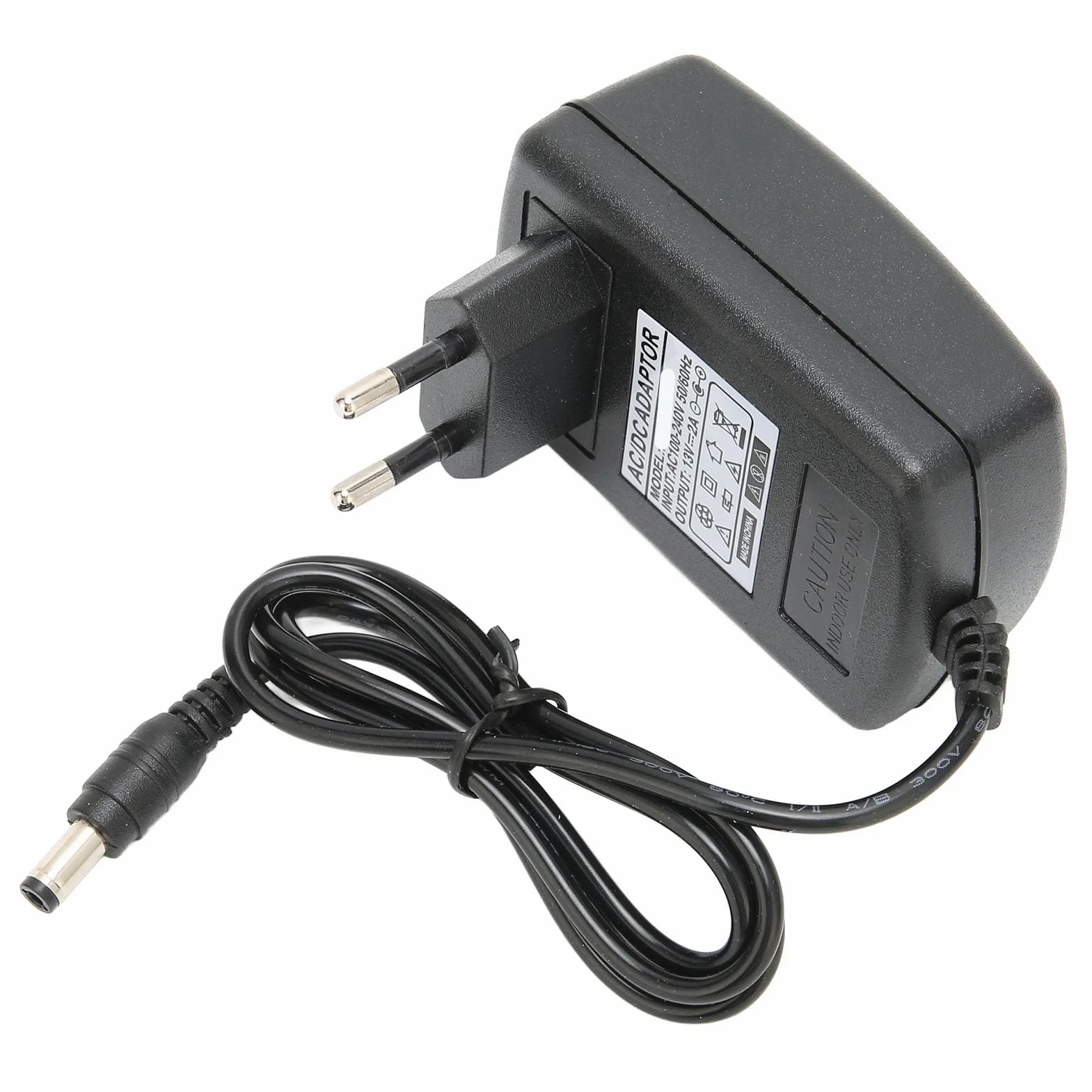 Zasilacz 13V 2A, AC100‑240V 50 60Hz Zasilacz Przewód Zasilacz Przewód Zasilacz Ładowarka do Domu Samochody Hotele (Wtyczka UE)
