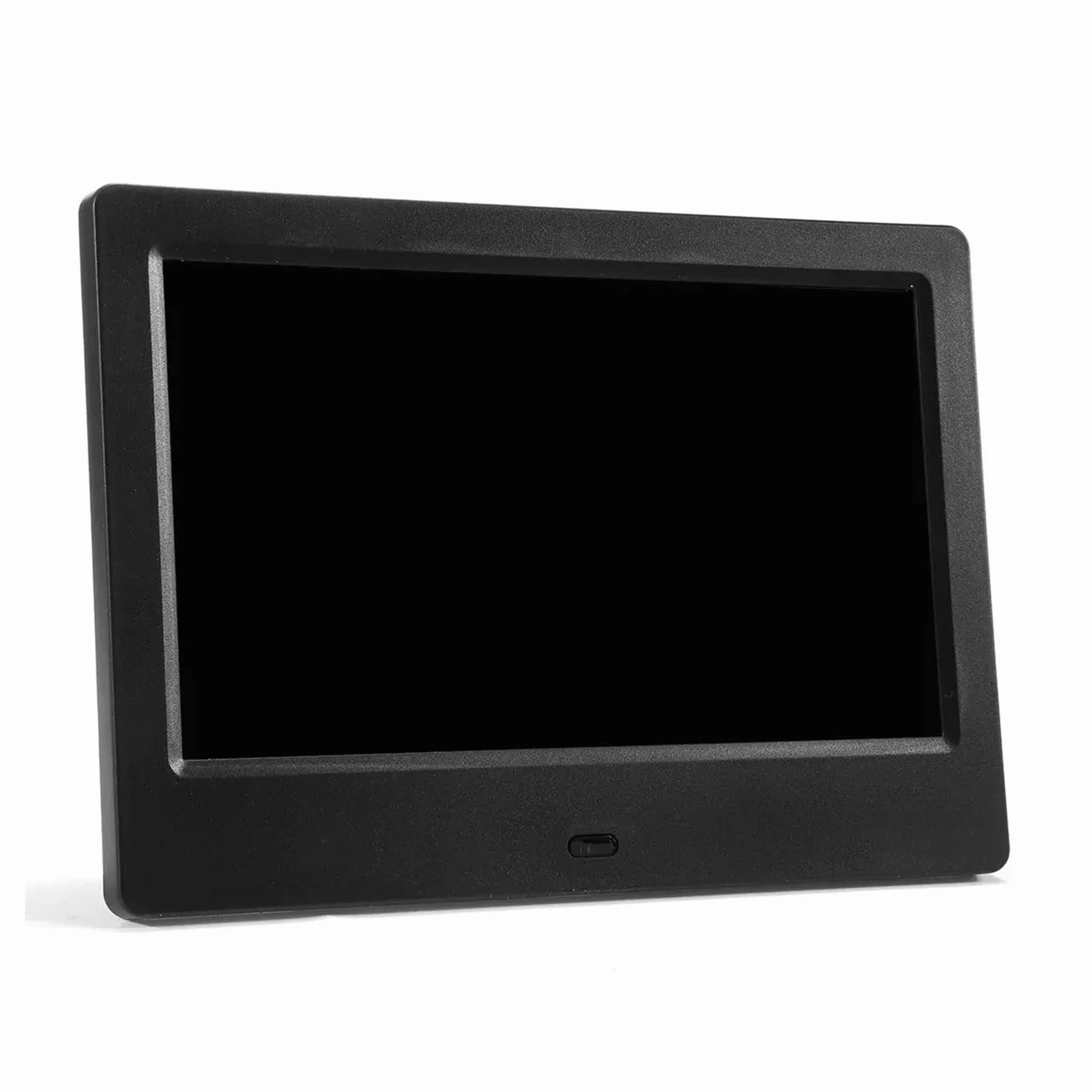 7-calowy Ekran 16:9 Cyfrowa Ramka Na Zdjęcia Elektroniczny Album Ze Zdjęciami Muzyka Film Pełna Funkcja Dobry Prezent Kalendarz Dekoracji Wnętrz Easy Share(Black)