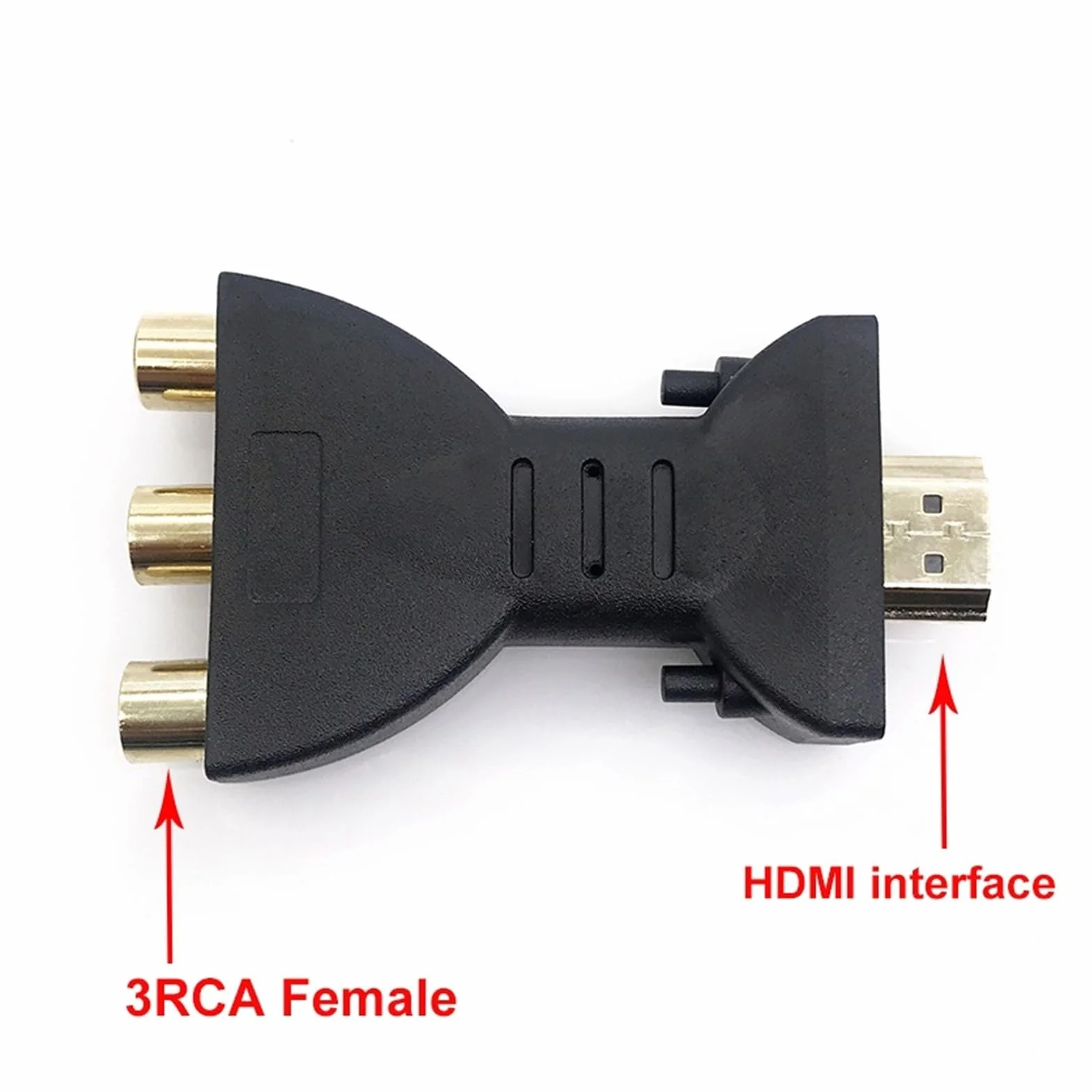 HDMI do AV Gold Plated Male to 3RCA Video Audio Adapter Converter