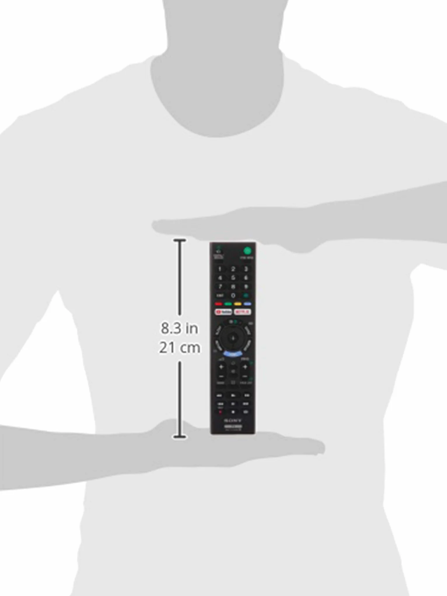 Sony RMT-TX300E Pilot Zdalnego Sterowania, Czarny, 1 Sztuka