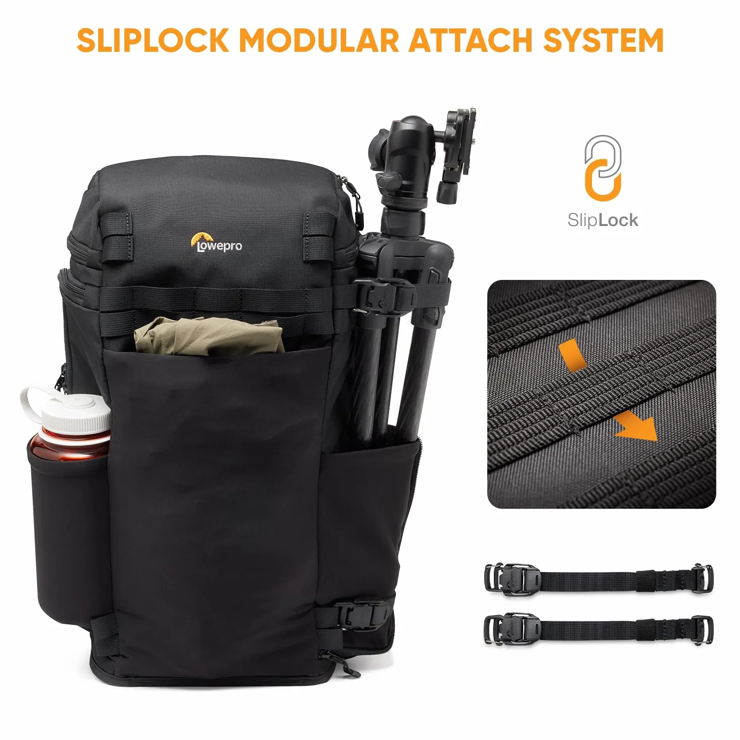 Lowepro ProTactic Lite BP 150 AW III plecak na laptopa, Top and Side Access, profesjonalna torba do aparatu, lustrzanka/druty/lustro, laptop Up to 14", pokrowiec przeciwdeszczowy, dla fotografów,