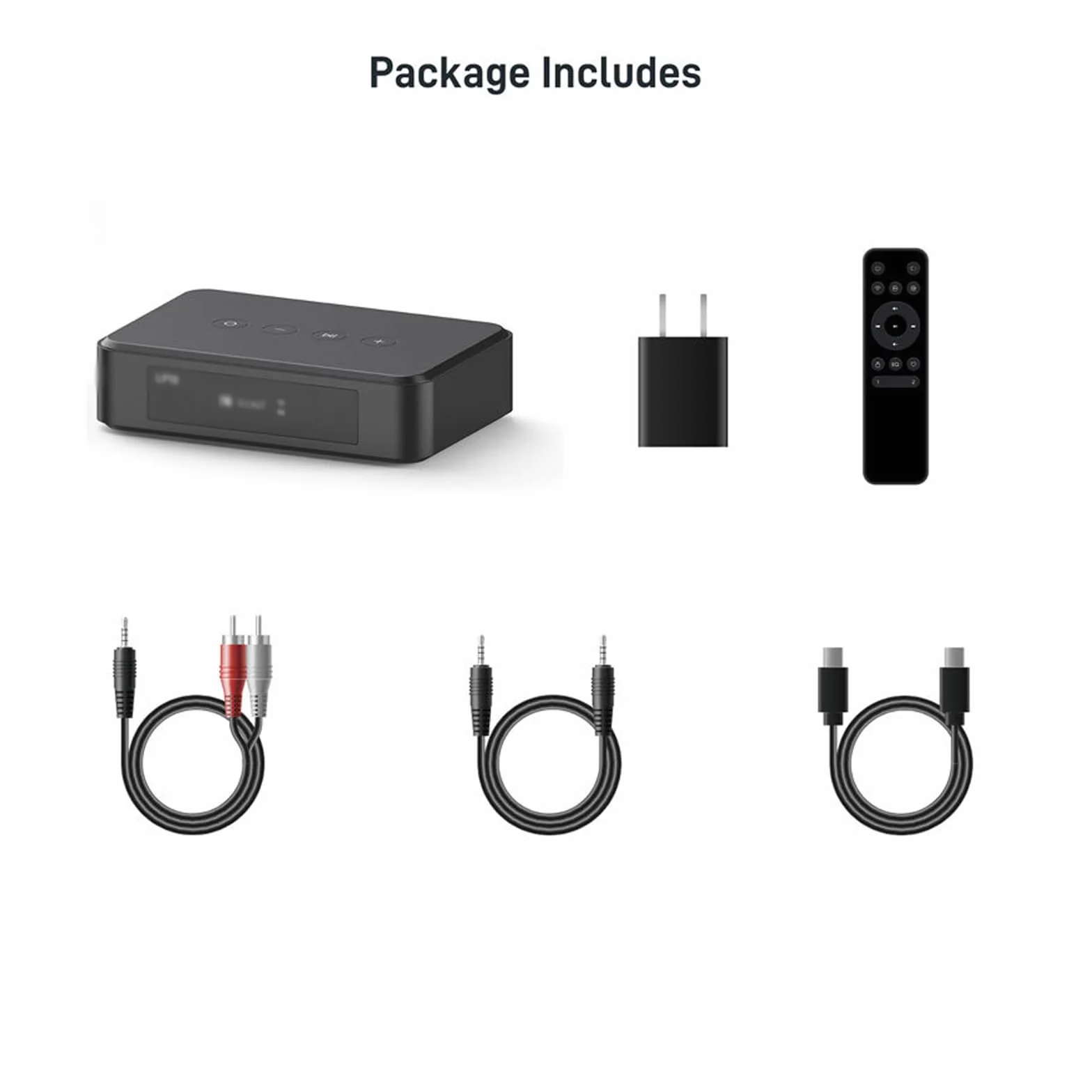 Streamer audio, multiroom stereo odtwarzacz strumieniowy ze sterowaniem aplikacją, ekran LCD 2.3 cm, kompatybilny z wieloma interfejsami do salonu i sypialni