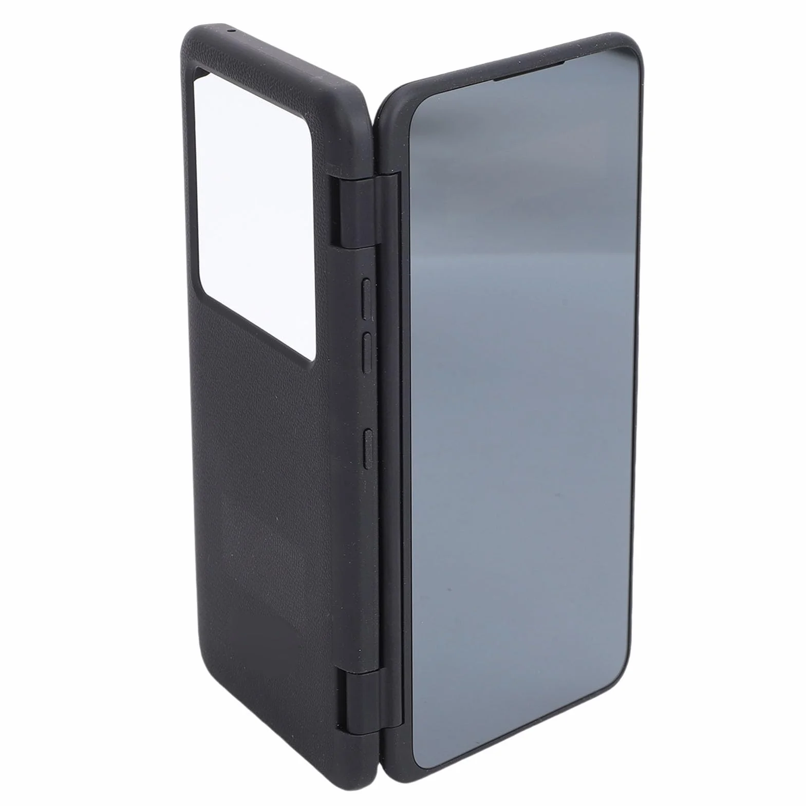 Jiawu Etui na Telefon z Dwoma Ekranami, Dodatkowy Wyświetlacz FHD 6,4 Cala Adapter Magnetyczny Typu C Podwójne Etui na Ekran, Zdejmowany Przedłużony Ekran z Zawiasem 360° do Modeli G8X LMG850