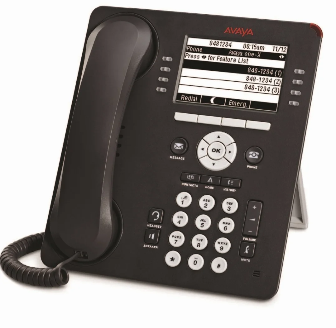 Avaya 9611G GLOBAL Telefon biurkowy - Czarny