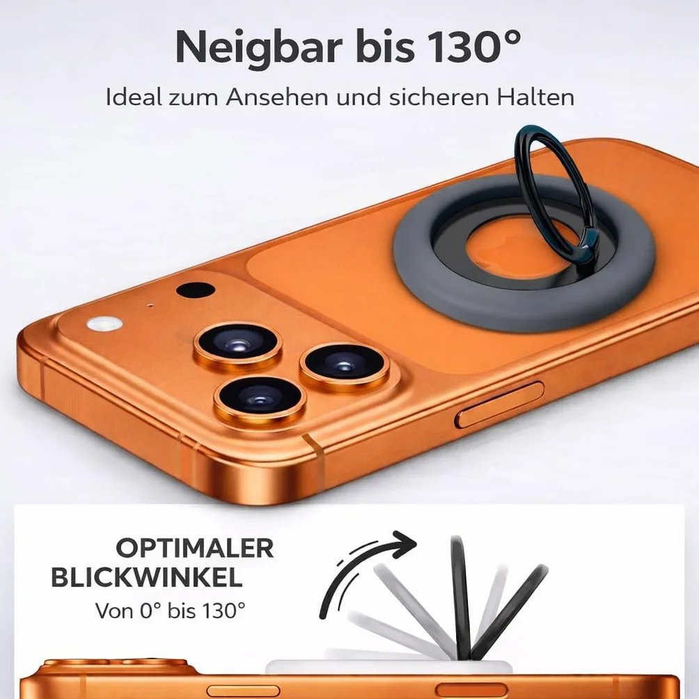 Magnetyczny uchwyt pierścieniowy na telefon AMAYO do MagSafe iPhone 15 Pro Max 14 13 12