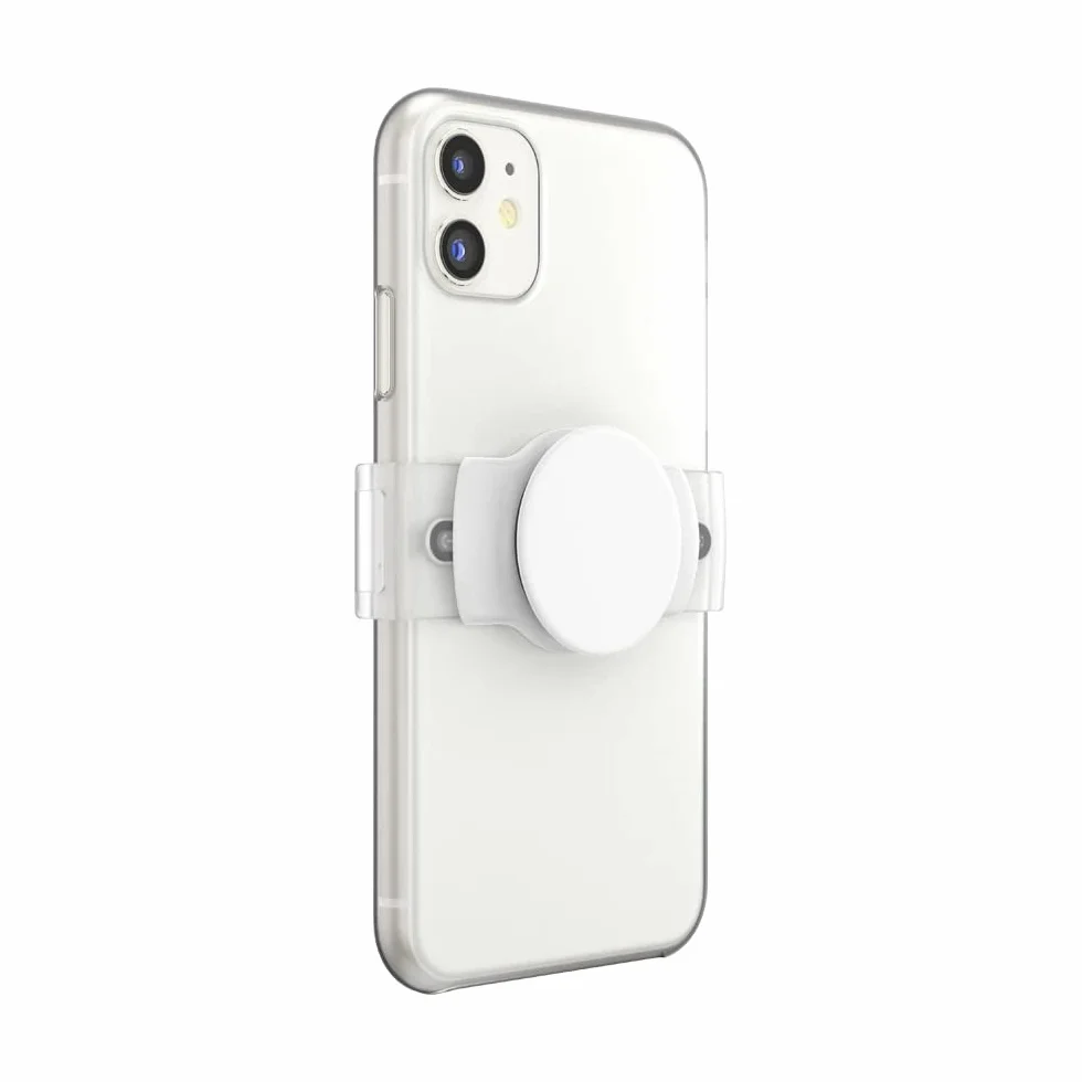 Popsockets PopMount 2 Slide Stretch OSFM, 805461 Uchwyt do Telefonu, Uniwersalny, Biały