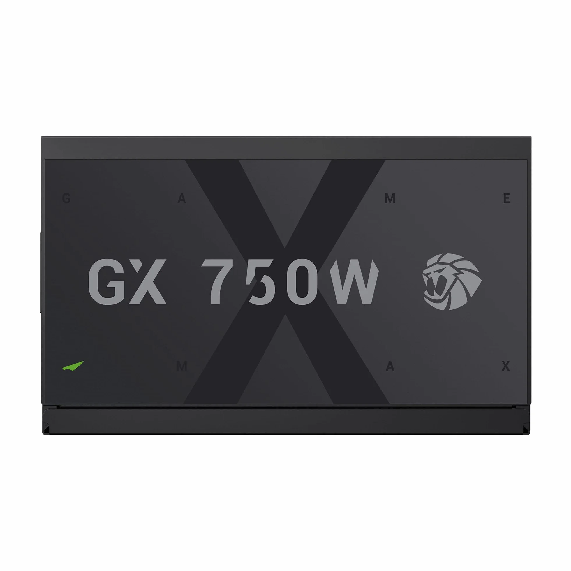 GAMEMAX GX 750GF Zasilacz PC 750W Pełnie Modułowy ATX 3.0, Wsparciem PCIe 5.0, 80 Plus Gold, Wszystkie Kondensatory Stałe, Wentylator FDB o Wymiarach 120mm, 10-Latowa Gwarancja, Czarny
