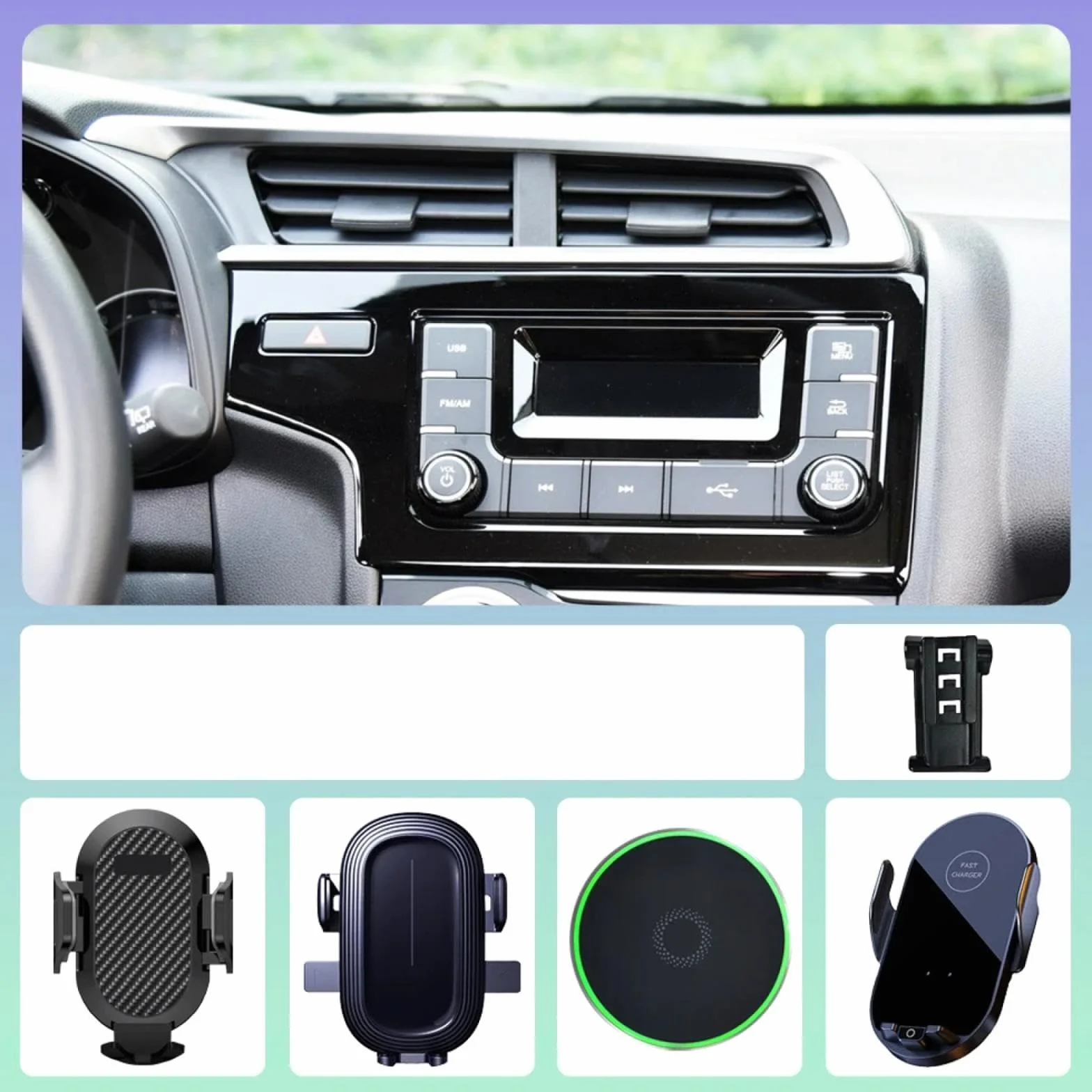 Uchwyt Samochodowy na Telefon dla Honda Fit 2014-2020, uchwyt samochodowy na telefon uchwyt samochodowy na telefon akcesoria do wsparcia samochodu