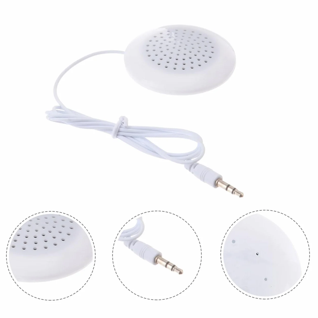 OSALADI Głośnik pod poduszkę Pillow Box kompaktowy głośnik poduszka głośnik do spania pod głośnikiem poduszkowym głośnik przy łóżku głośnik poduszka do spania