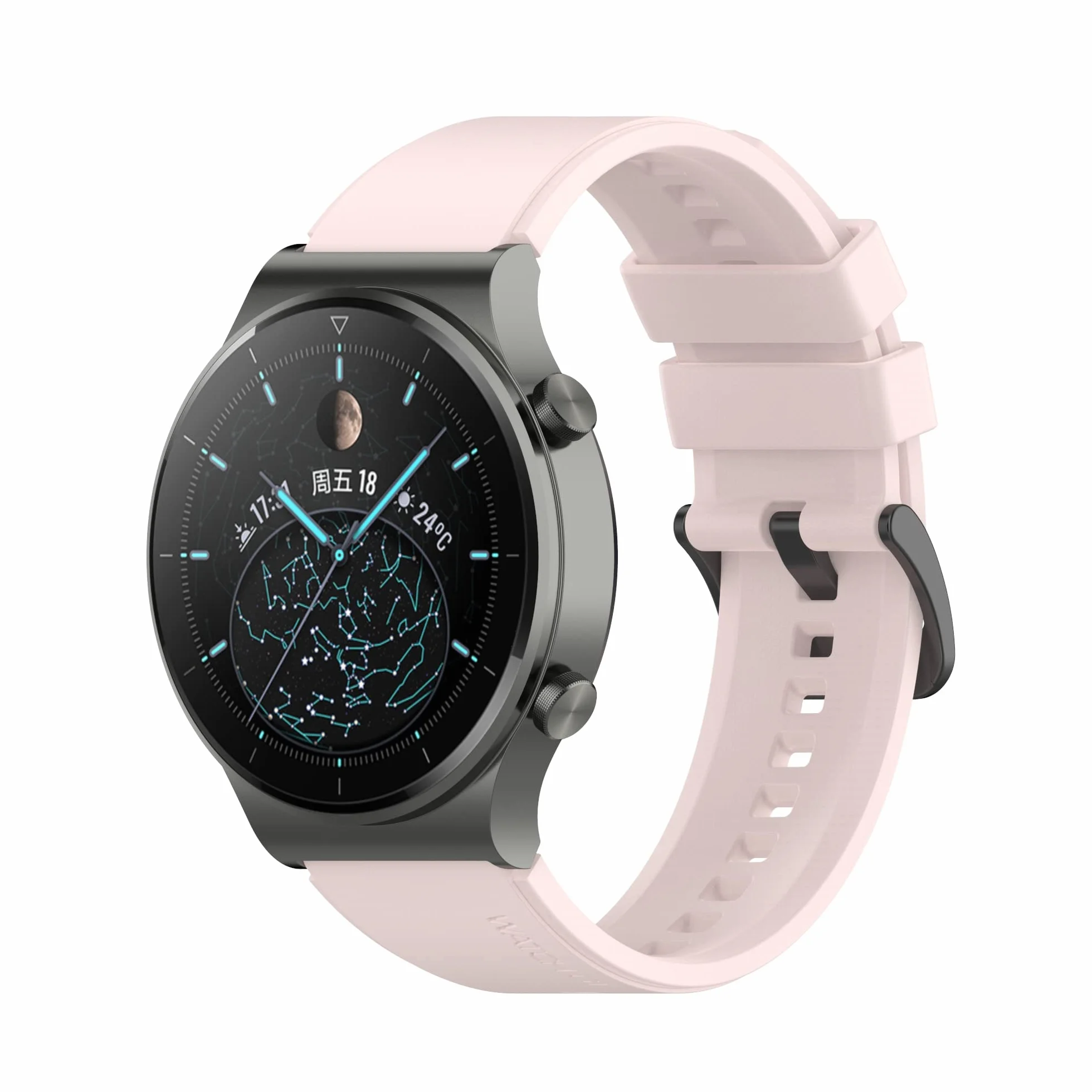 Obejrzyj Oficjalny pasek 22 mm dla GT 2 GT2 Pro Oryginalne wymianę smartwatcha Pas Pasband/Teal/dla GT2 46mm