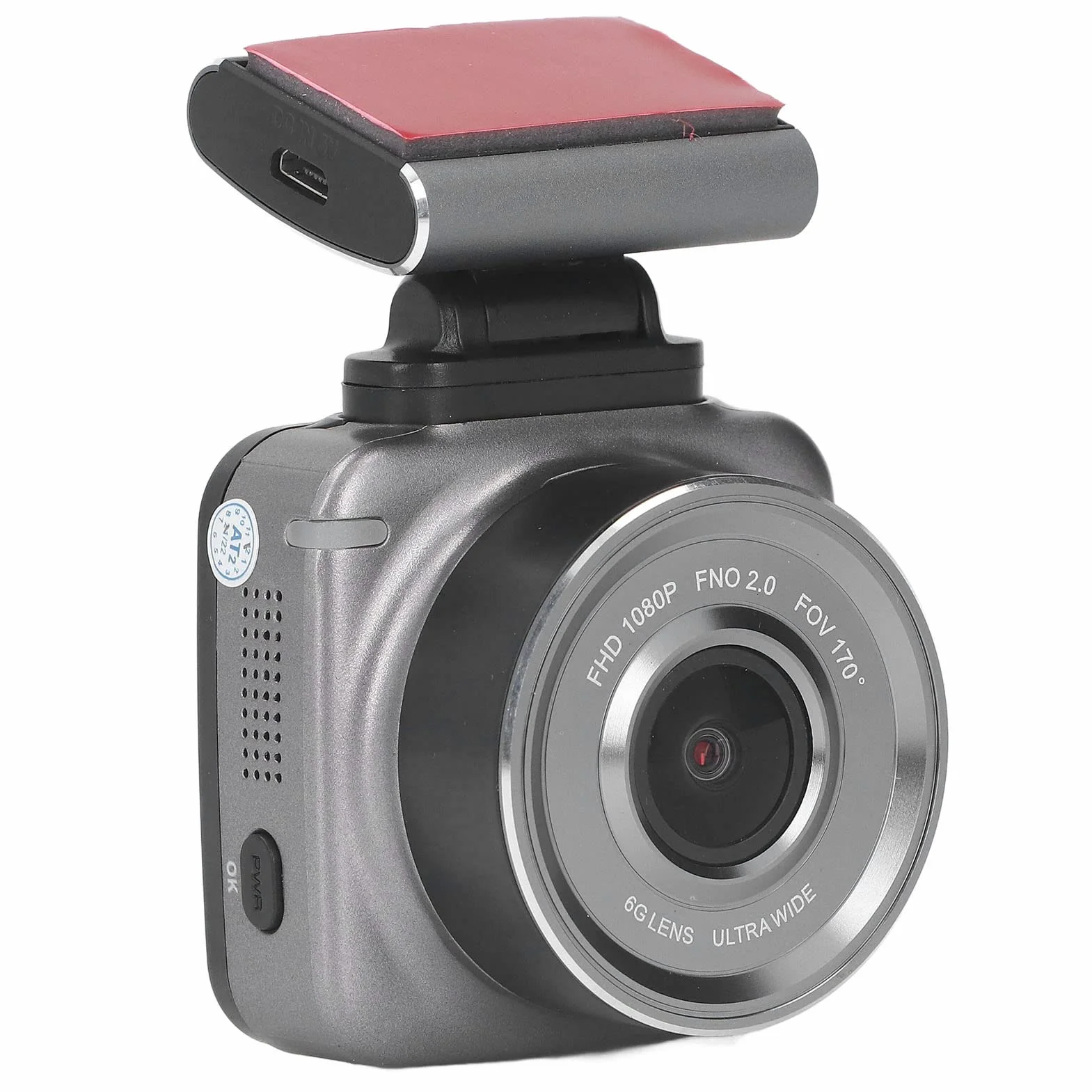 Keenso Kamera na deskę rozdzielczą 1080P HD Rejestrator z Wykrywaniem Ruchu i Czujnikiem Grawitacyjnym do Monitora Parkowania ABS