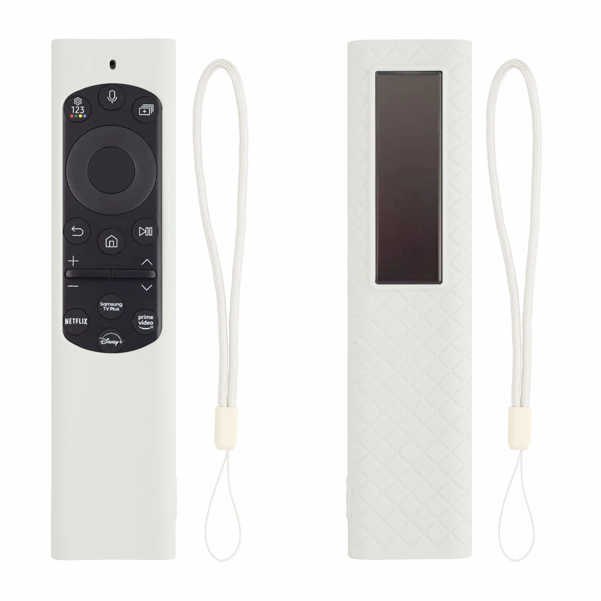 kwmobile Etui silikonowe do pilota Samsung Smart TV TM2280e BN59-01385 BN59-01386 BN59-01391A białe