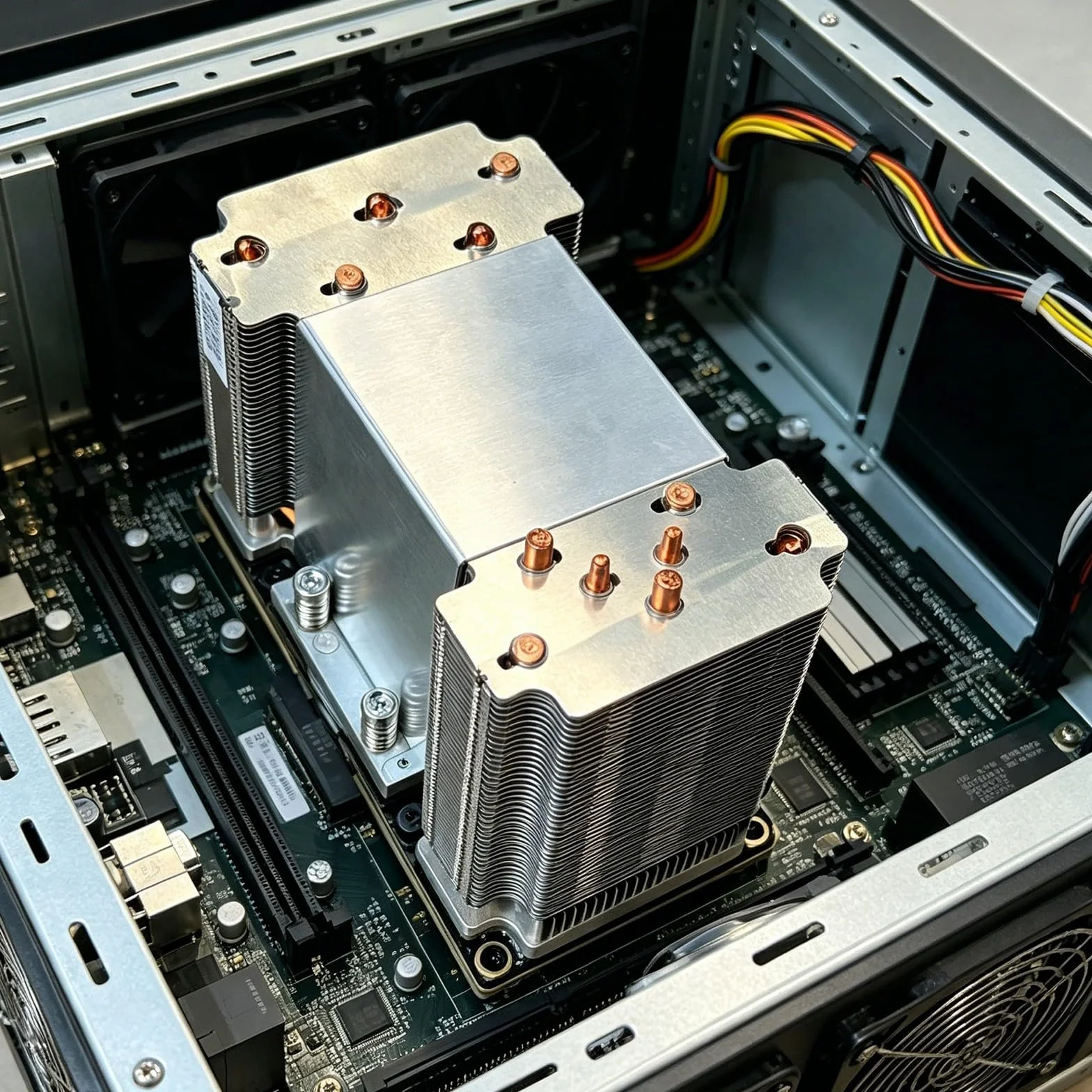Radiator chłodzący GPU do V100 P100 SXM2 GPU pasywna naprawa płetwy część sprzętowa