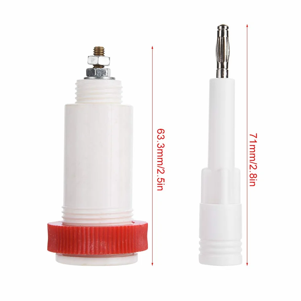 Wysokonapięciowe Złącza i Wtyczki Bananowe 10KV 4mm 4mm