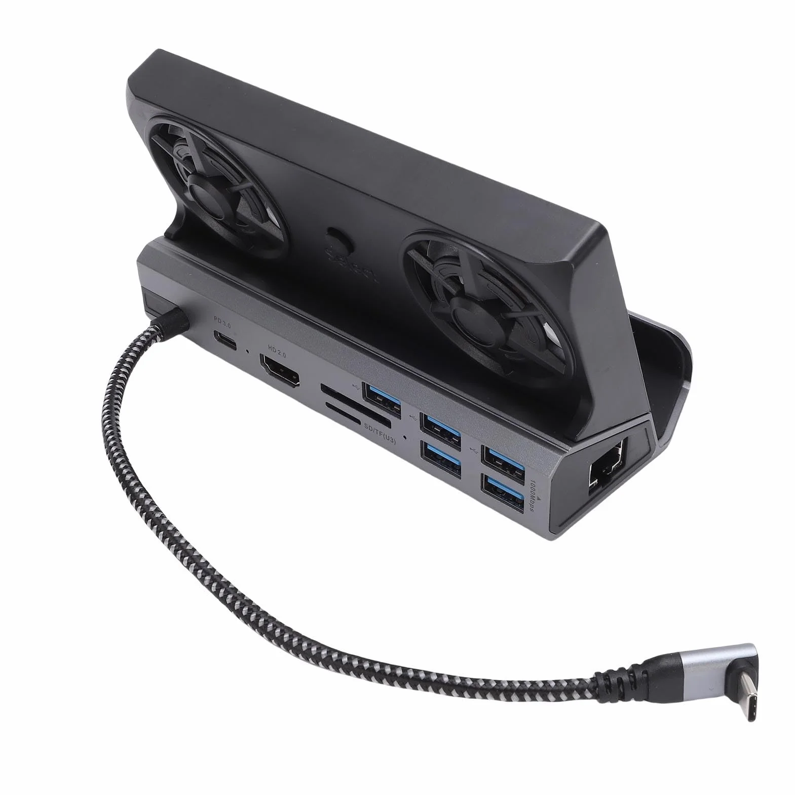 Generic Wielofunkcyjna Stacja Bazowa Konsoli do Gier z Szybkim ładowaniem i Gigabit Ethernet dla Steam Deck