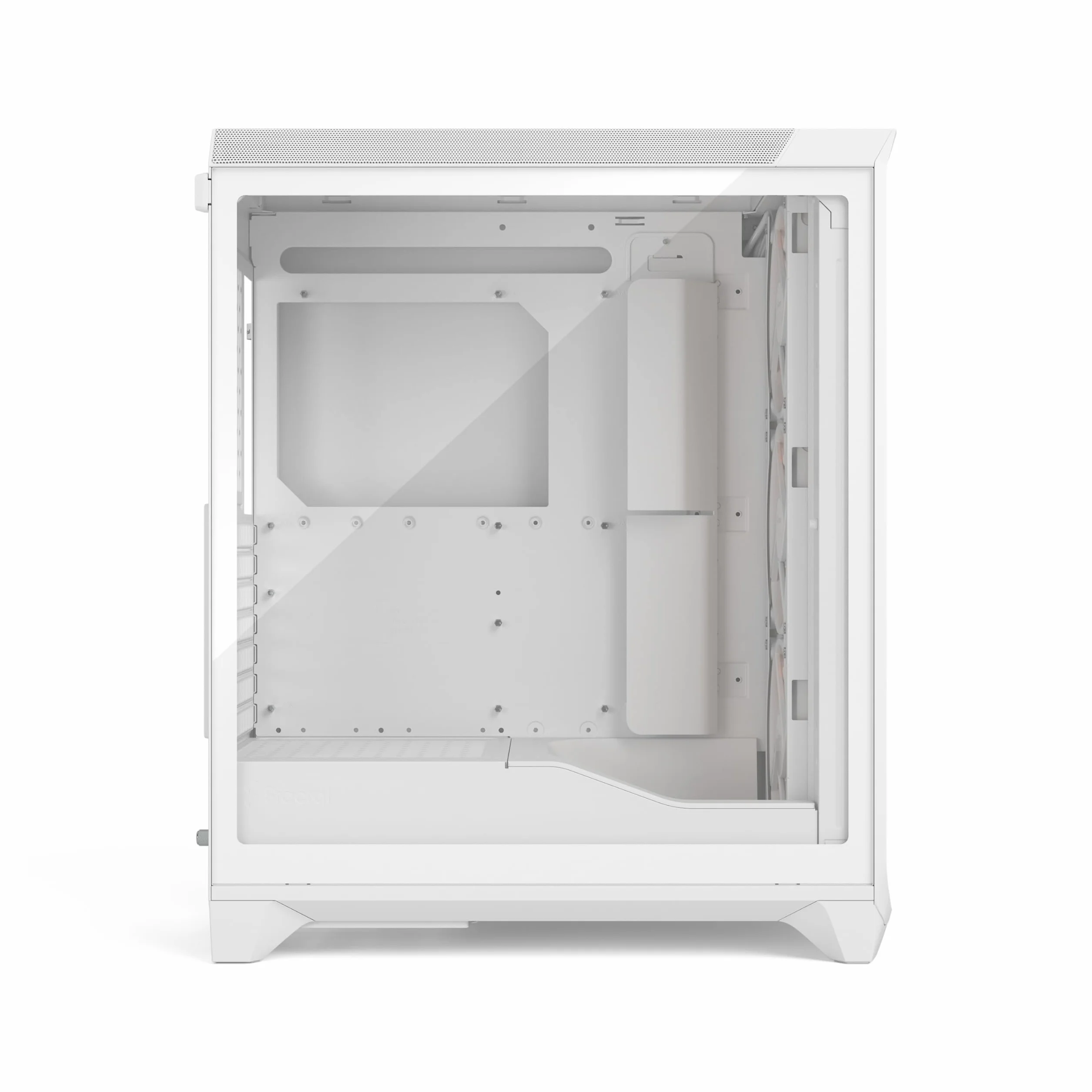 Fractal Design Meshify 3 RGB białe szkło hartowane przezroczysty odcień - obudowa do gier o wysokiej przepływności powietrza - siatka przednia - trzy ARGB moment 14 stycznia 2 wentylatory w zestawie