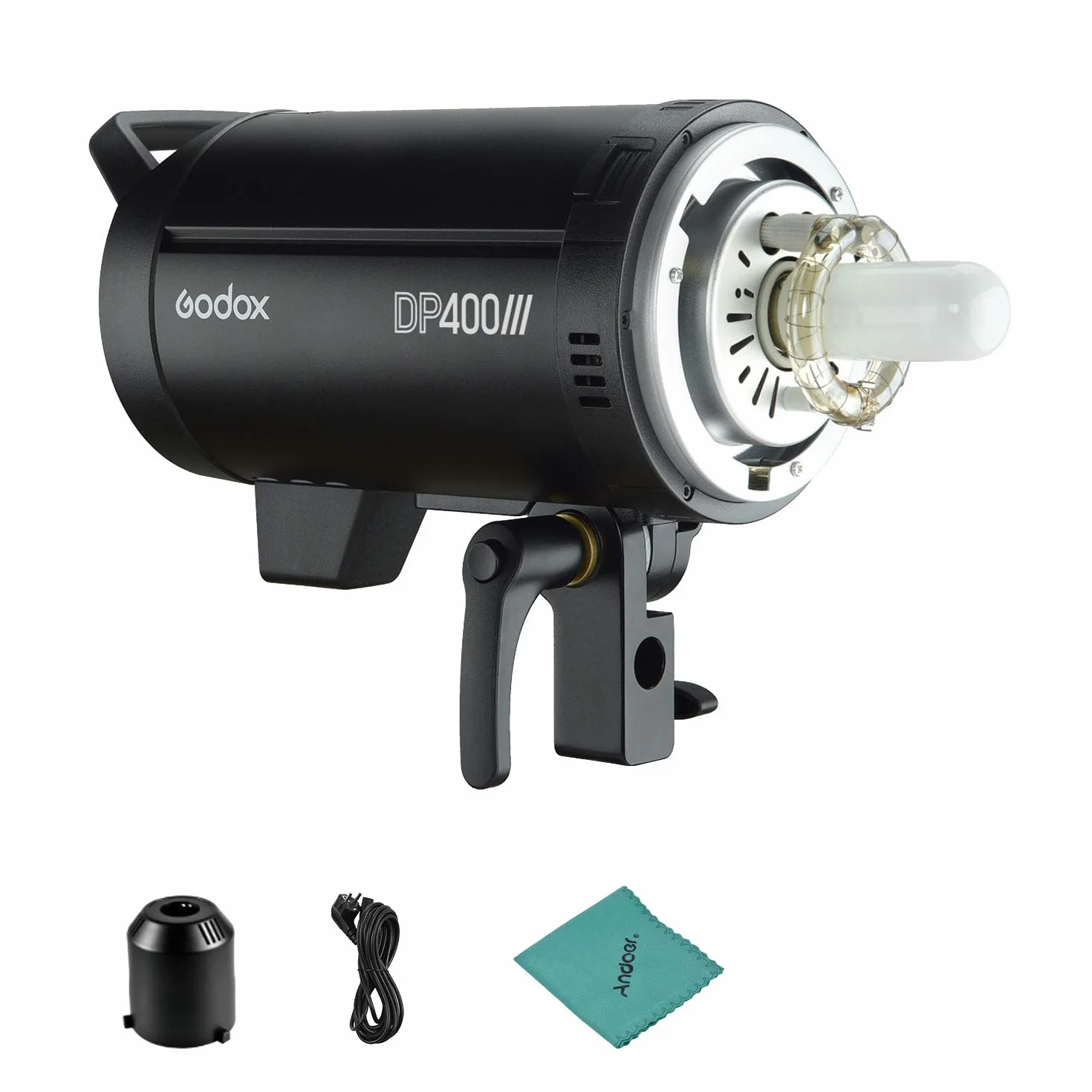 GODOX DP400III Studio lampa błyskowa, 400 W, 2,4 G, bezprzewodowy system X, lampa błyskowa z uchwytem Bowens Mouns, 5600 K, temperatura barwowa, fotografia, miganie