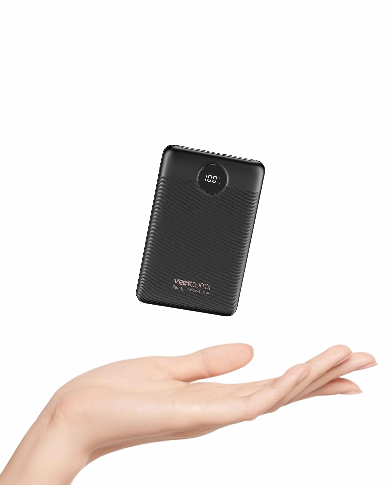 VEEKTOMX Mini Power Bank 10000mAh powerbank 22.5W PD3.0 QC3.0 Quick Charge USB C Portable Charger, mały rozmiar z 2 portami ładowania, kompatybilny z iPhone 15/iPad/Mini fan/Galaxy