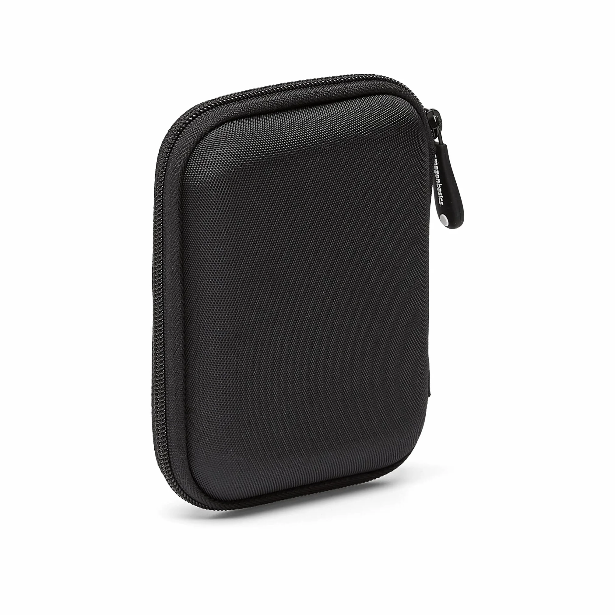 Amazonbasics Etui na Zewnętrzny Dysk Twardy, Czarny, 11,9 x 9,2 x 1,6 cm