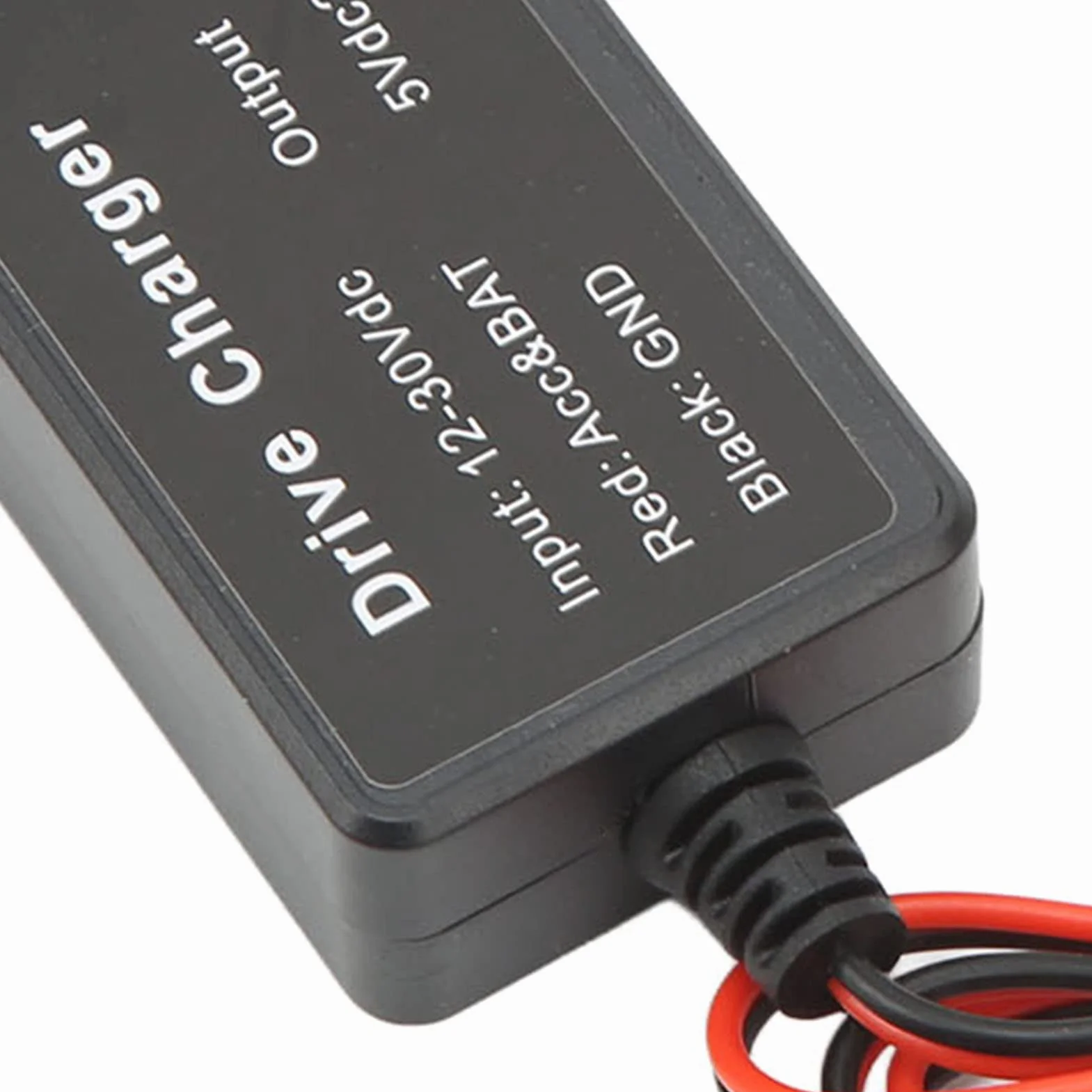 Dashcam Hardwiring Kit, Dash Cam Hardwire Kit Adapter MINI USB Wysokie Bezpieczeństwo 12V-30V do 5V Szeroko do Kamery Mirror Cam Nawigacja GPS Wykrywacz Radarów