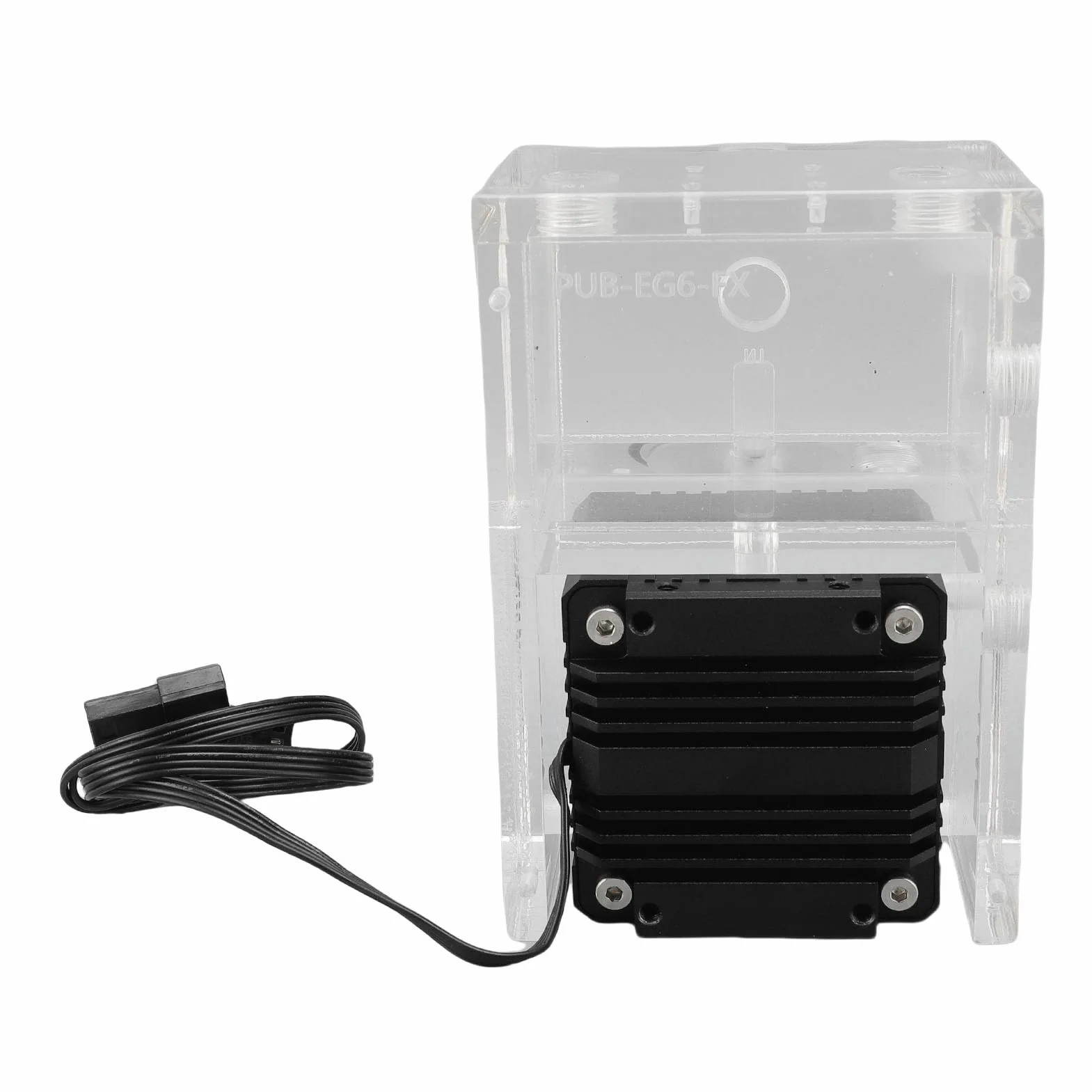 Yctze Ultra Cicha Pompa do Chłodzenia wodą do Układu Chłodzenia cieczą Procesora Komputera PC, Zestaw Zbiorników Pompy PC z Dużym 4P Małym Złączem 4Pin Komputera PUB EG6 FX Zintegrowany Odśrodkowy