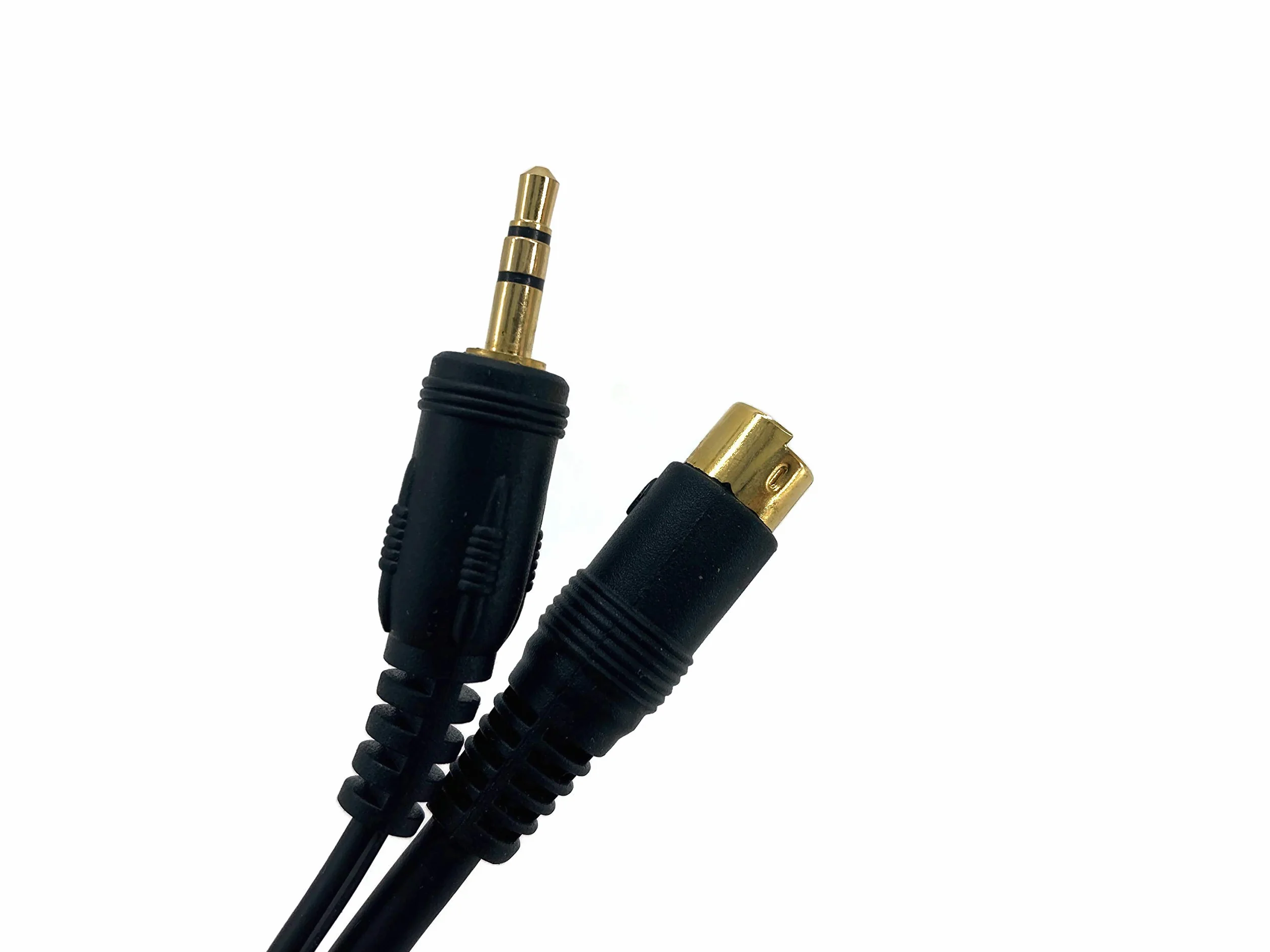 eXODA S-Video Klinke 3,5mm na Scart 3m kabel z przełącznikiem IN OUT do PC laptopa do podłączenia do monitora TV lub projektora czarna transmisja sygnału
