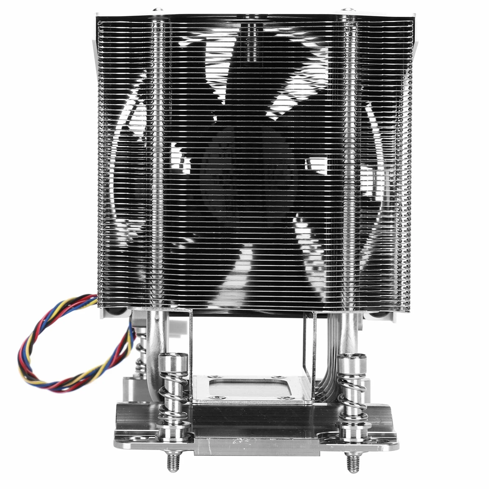 Generic Chłodnica Procesora Wydajny Wentylator Chłodzący do Serwerów/stacji Roboczych H11 EPYC 7000 SP3, 4U, 4,7 X 3,6 X 5 Cali