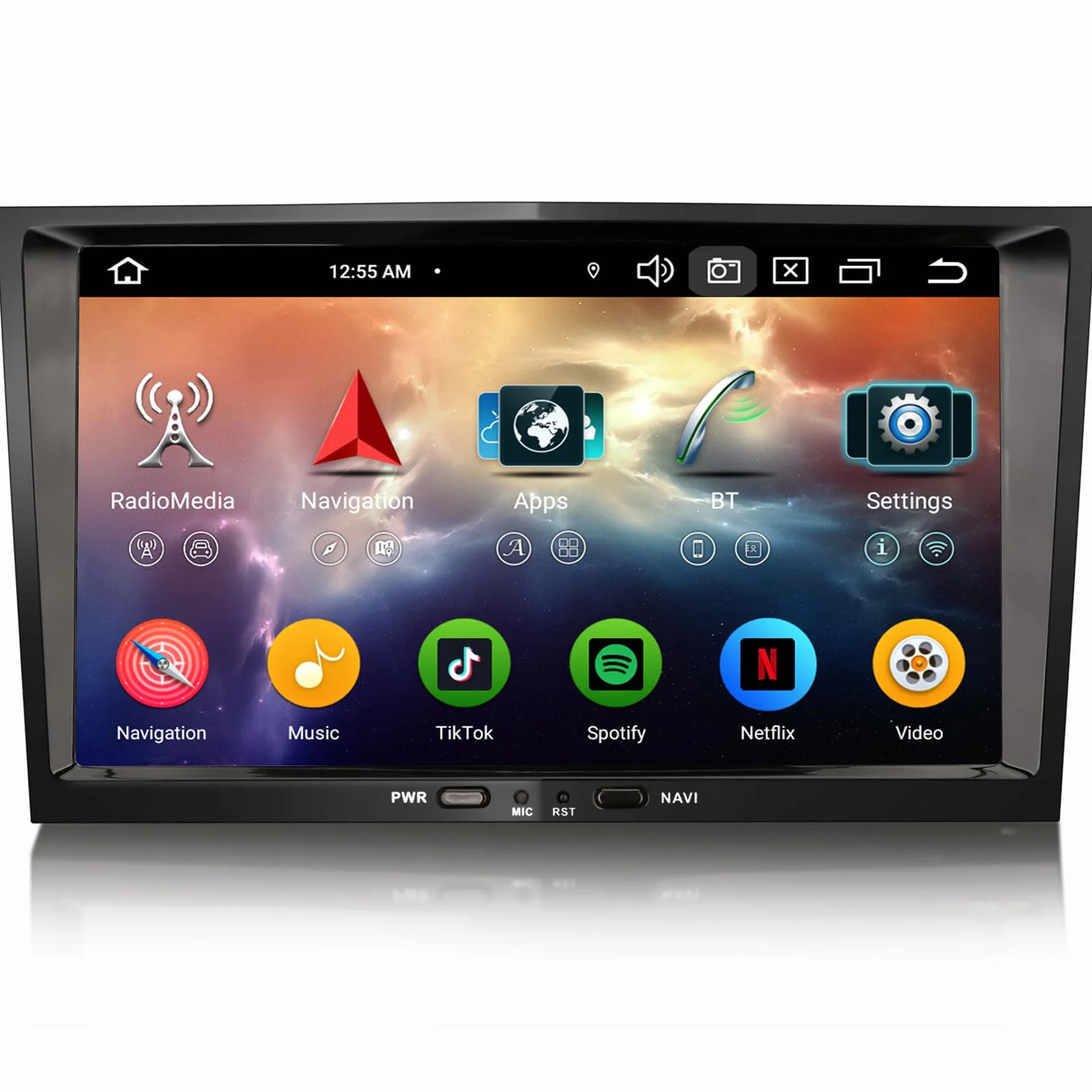 Erisin 8 cali 2 DIN radio samochodowe do Opel Meriva Corsa D Zafira Vivaro Antara H Android 13 [4G + 64 GB] radio samochodowe stereo z nawigacją Bluetooth WiFi DSP Wireless Carplay Android Auto ekran