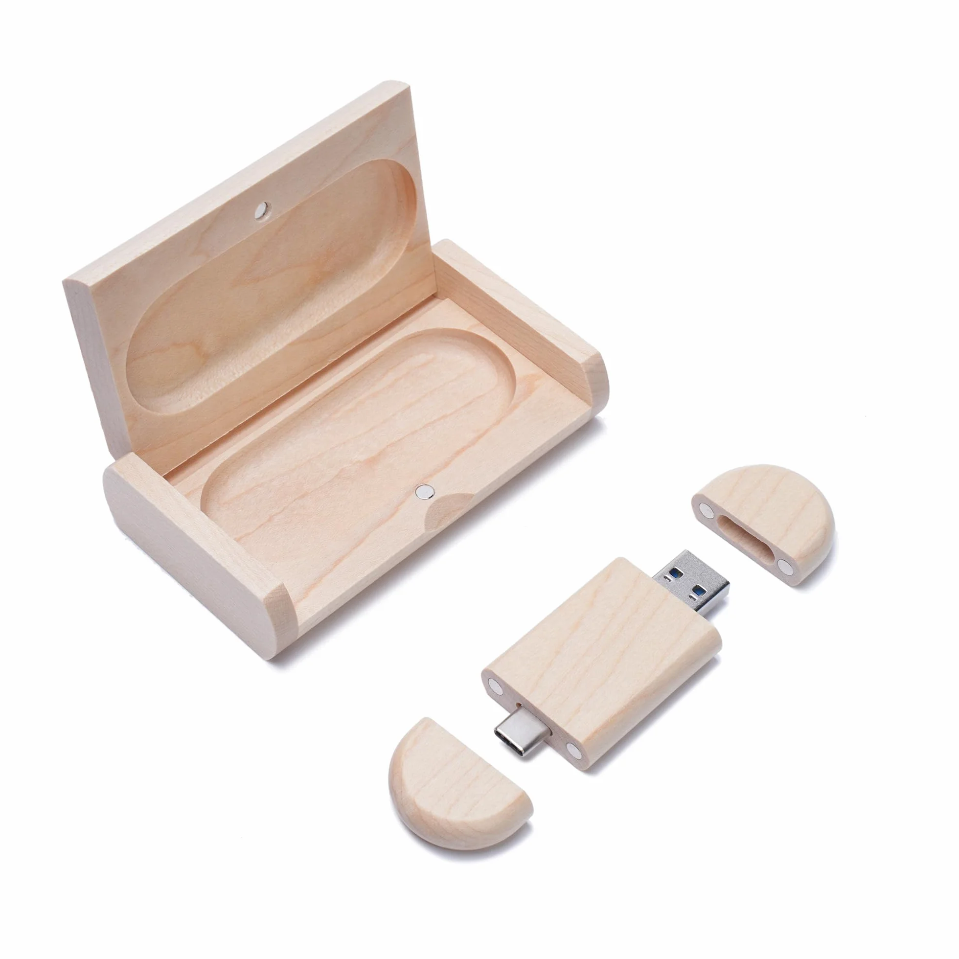 5 x pamięć USB C 16 GB, szybki dysk flash USB 2.0, typ C, podwójny OTG, klonowe pudełko do telewizora, samochodu, smartfona, PC, laptopa..
