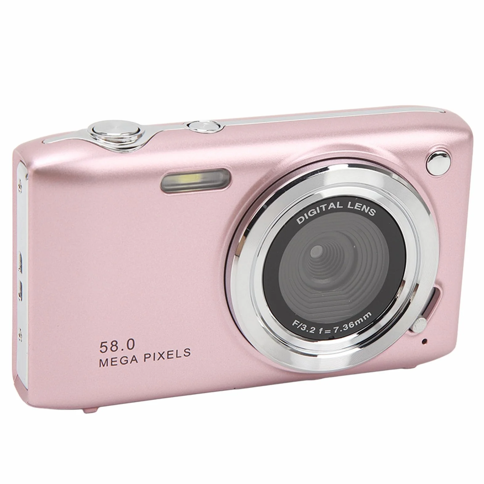 Aparat Cyfrowy, Aparat Cyfrowy z 16-krotnym Zoomem i Ekranem o Przekątnej 2,88 Cala do Fotografii (PINK)