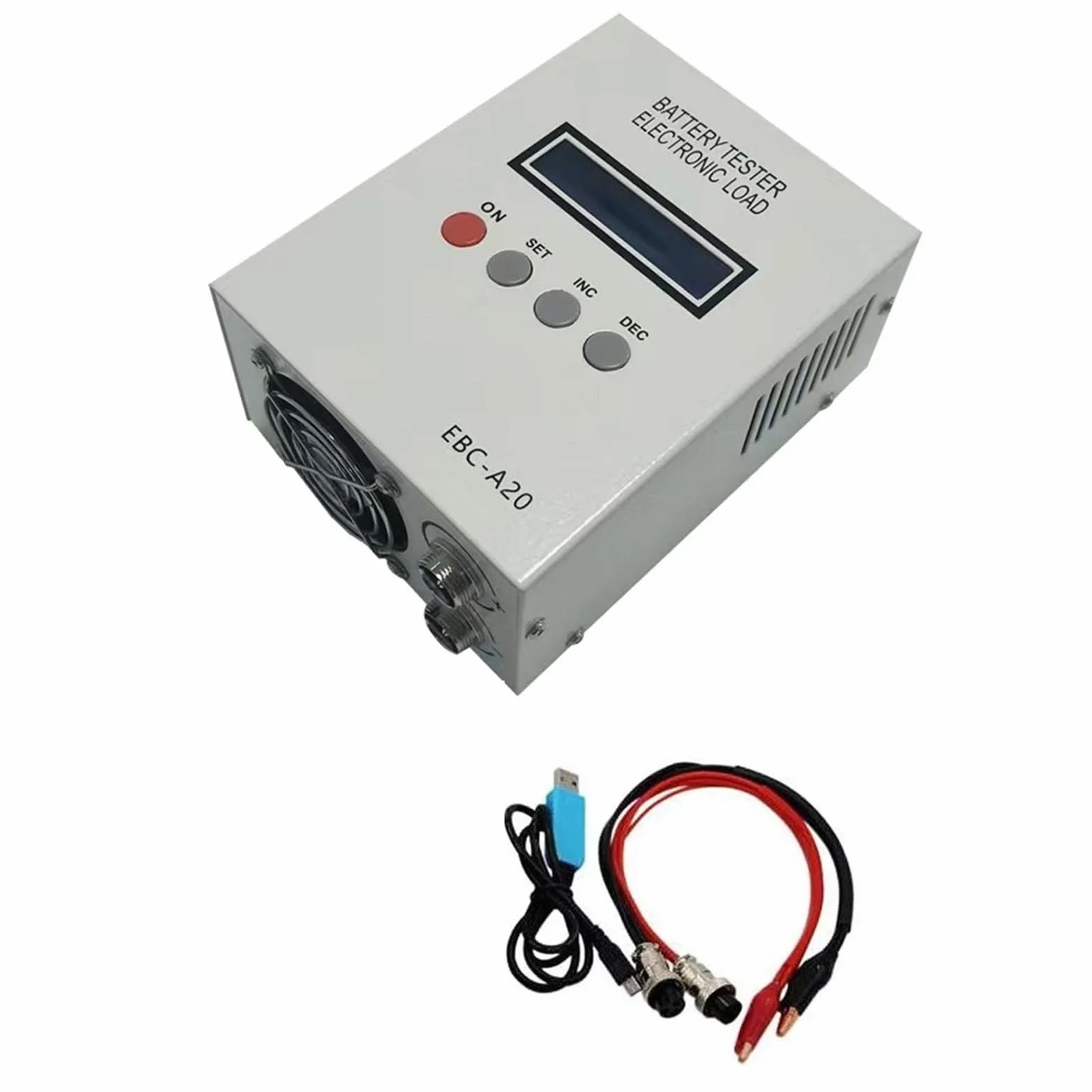 Tester obciążenia akumulatora, Tester pojemności akumulatora, tester obciążenia litowo-kwasowego, 5A, 20A, rozładowanie, elektroniczny miernik