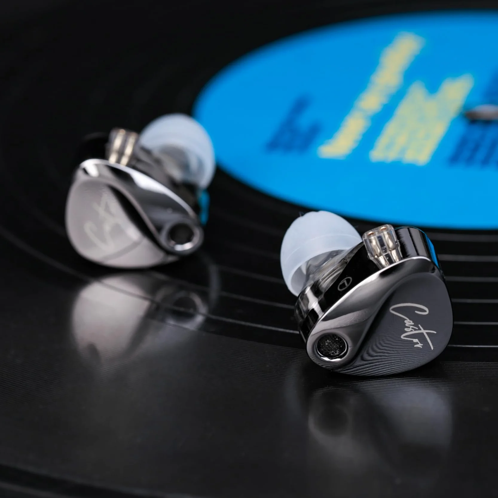 KZ Castor in Ear Monitor słuchawki, odłączany kabel 2-pinowy podwójny dynamiczny sterownik, przewodowe słuchawki douszne, ulepszone basy HiFi, Tuning dźwięku, izolacja szumów IEM