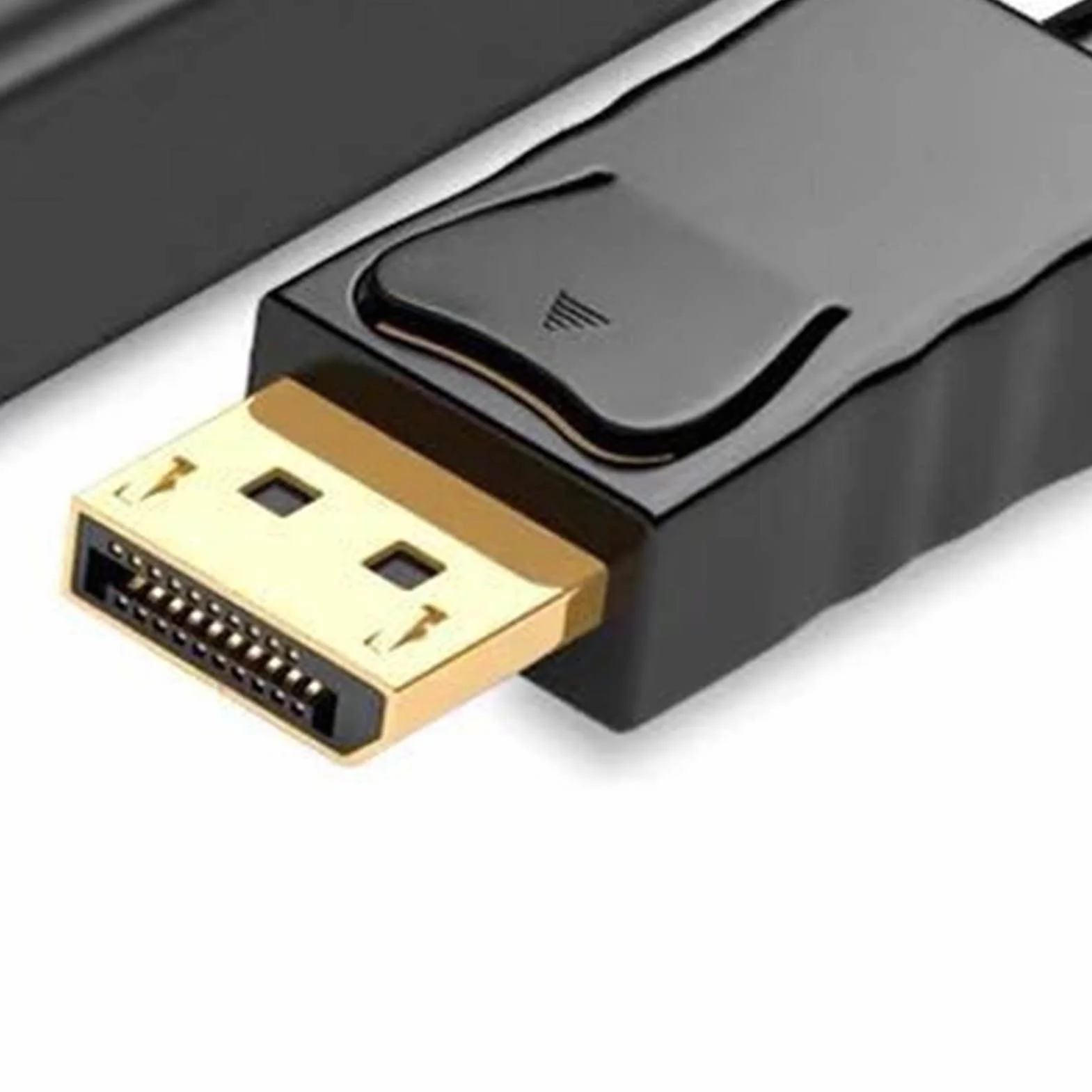 Adapter Displayport na VGA, Kabel Adaptera DP na VGA 1,8 M/70,9 Cala, Kompatybilny z Laptopem, Komputerem PC, Telewizorem i Projektorem