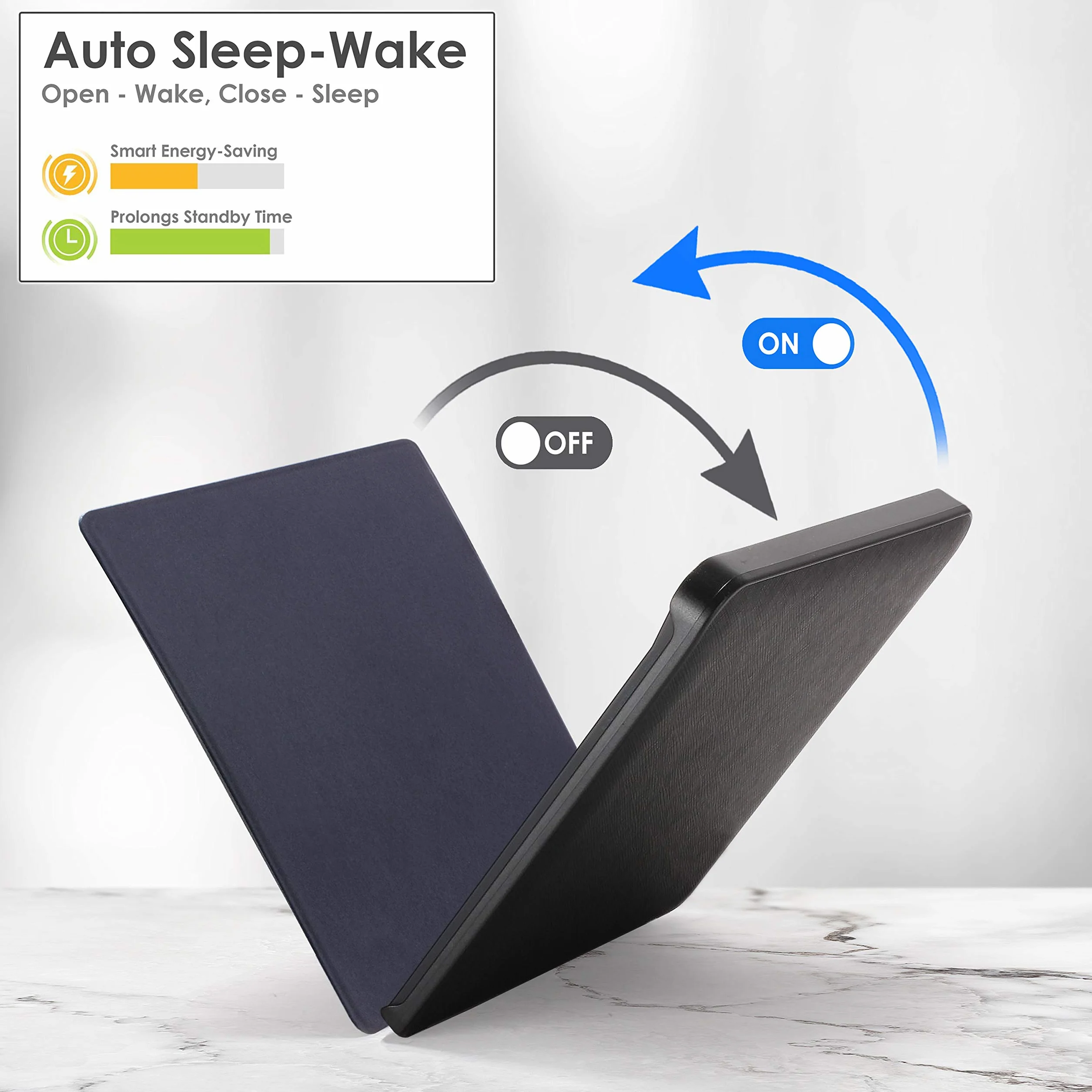 Forefront Cases Etui do Amazon Kindle Paperwhite 6.8-cal (10. generacji - wersja 2018 r.) - Smukłe, Lekkie i Ochronne Etui do Amazon Kindle Paperwhite z Auto. Budzi/Spać Funkcja - Różowe Złoto