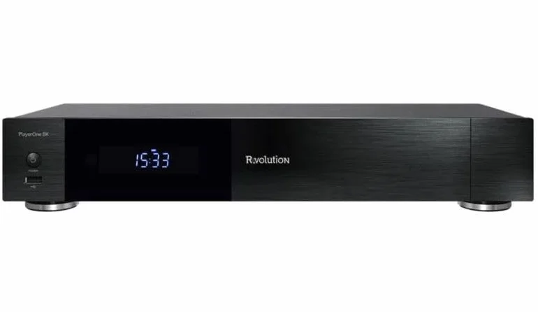 R_volution PlayerOne 8K odtwarzacz multimedialny, kompatybilny z Dolby Vision i HDR10+
