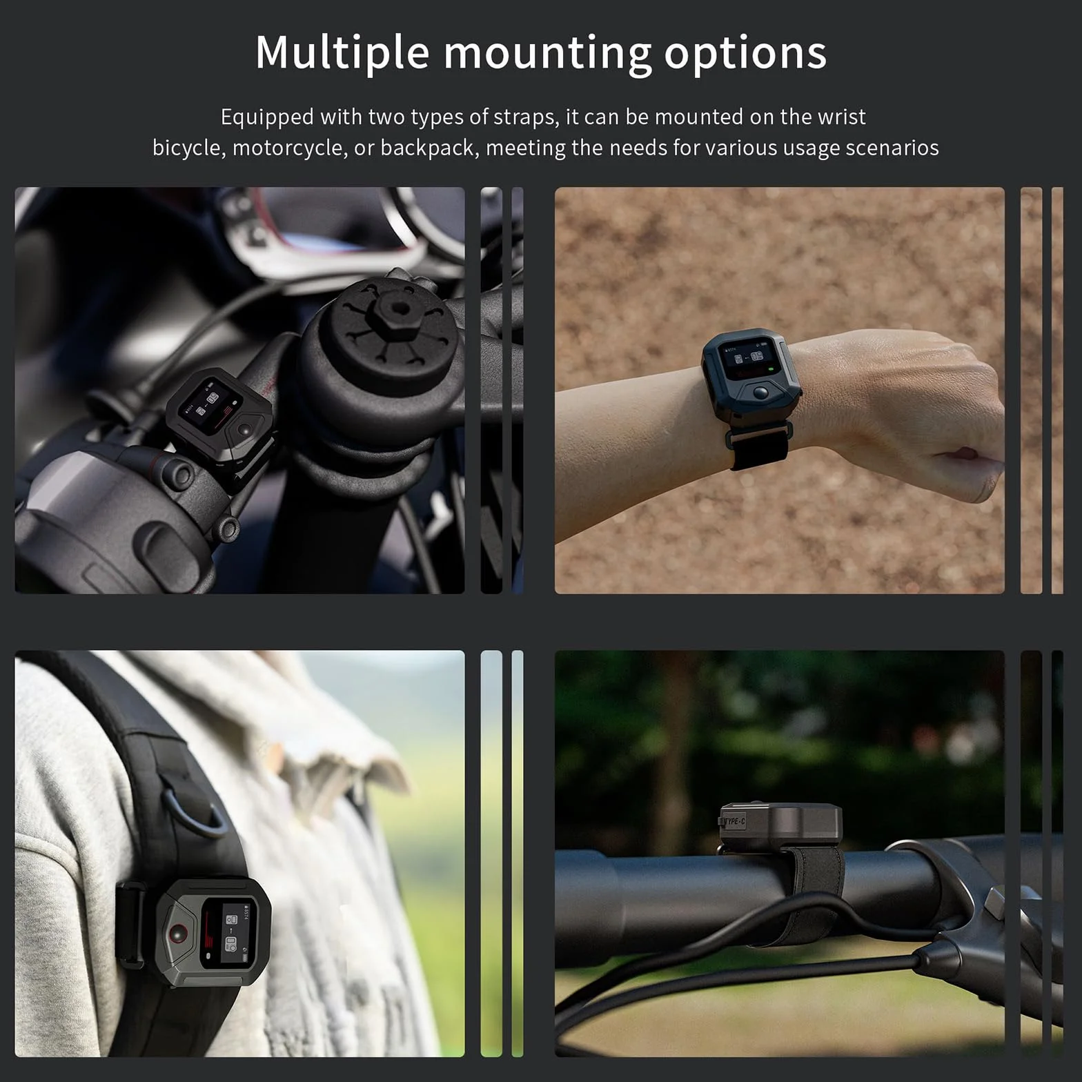 Pilot Bluetooth dla DJI Osmo Action 5 Pro/Action 4 Kamera Sportowa GPS Przewodowy Inteligentny Pilot Bluetooth 5.0 Akcesoria