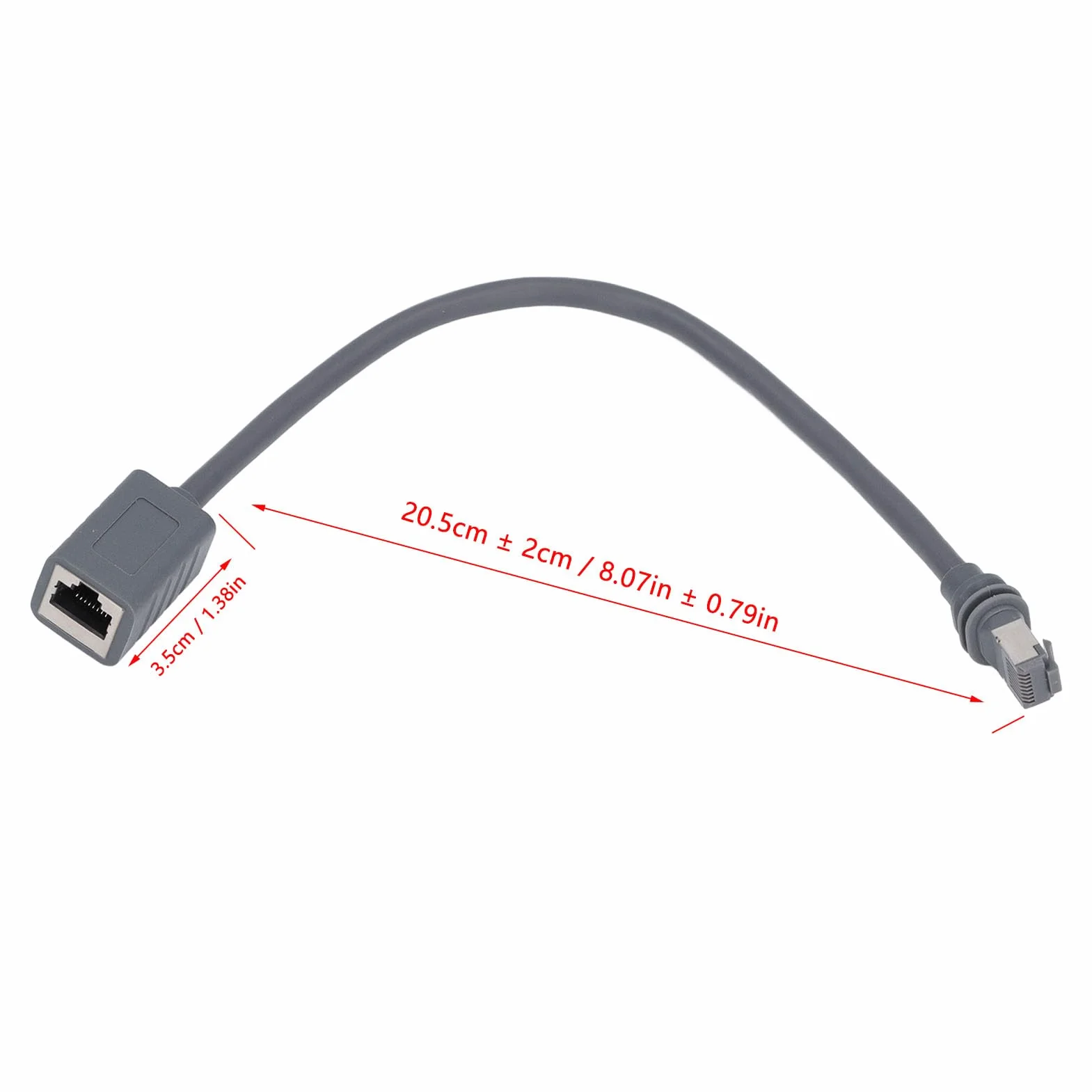 Adapter Satelitarny Ethernet, Satelitarny Kabel Internetowy 1200 Mb/s Adapter SPX Męski na RJ45 dla Gen 3, Kabel Adaptery RJ45 Złącze żeńskie dla Routera Gen 3