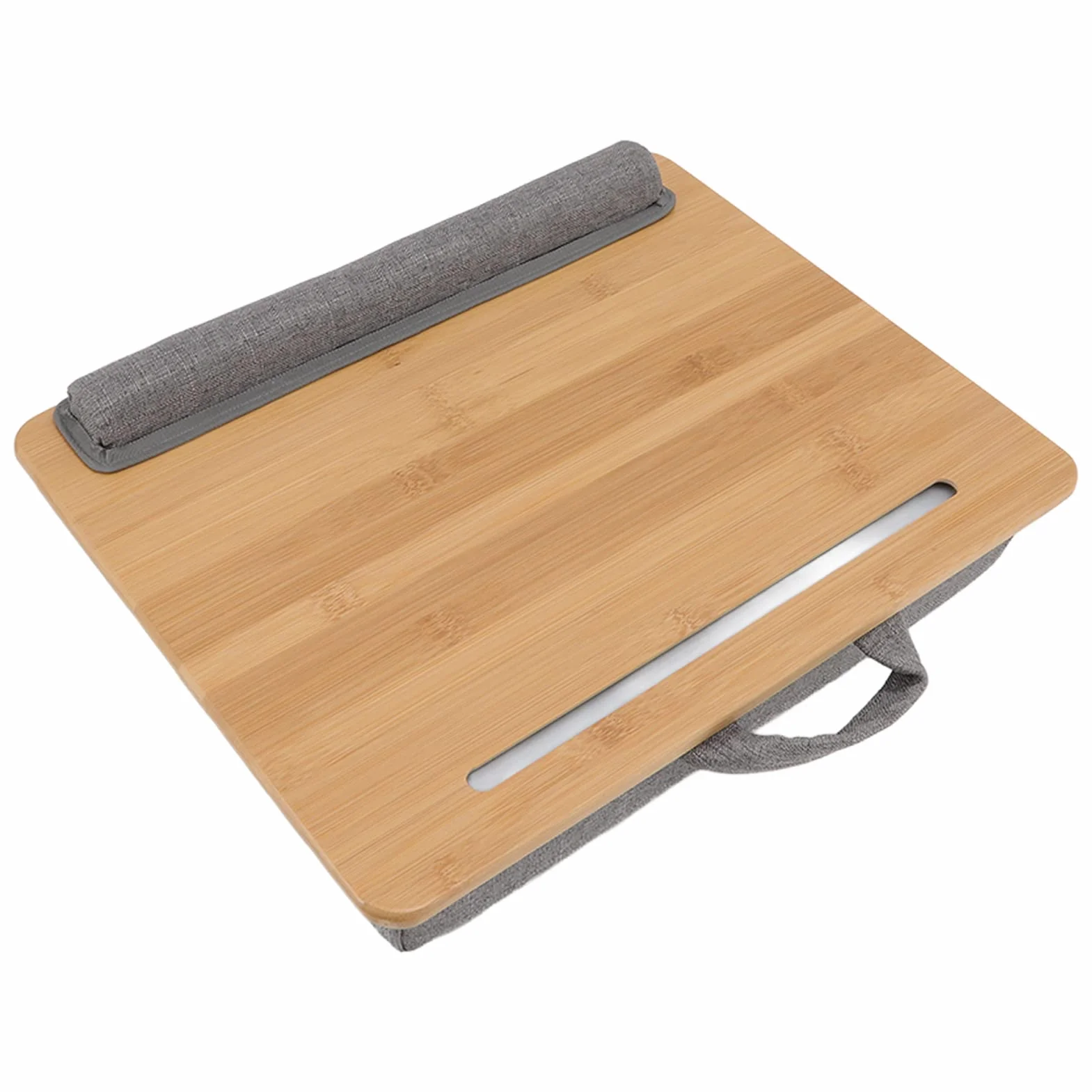 Domary Stolik na Laptopa z poduszką na Górze, Ergonomiczne Biurko do Czytania, Pisania i Zabawy