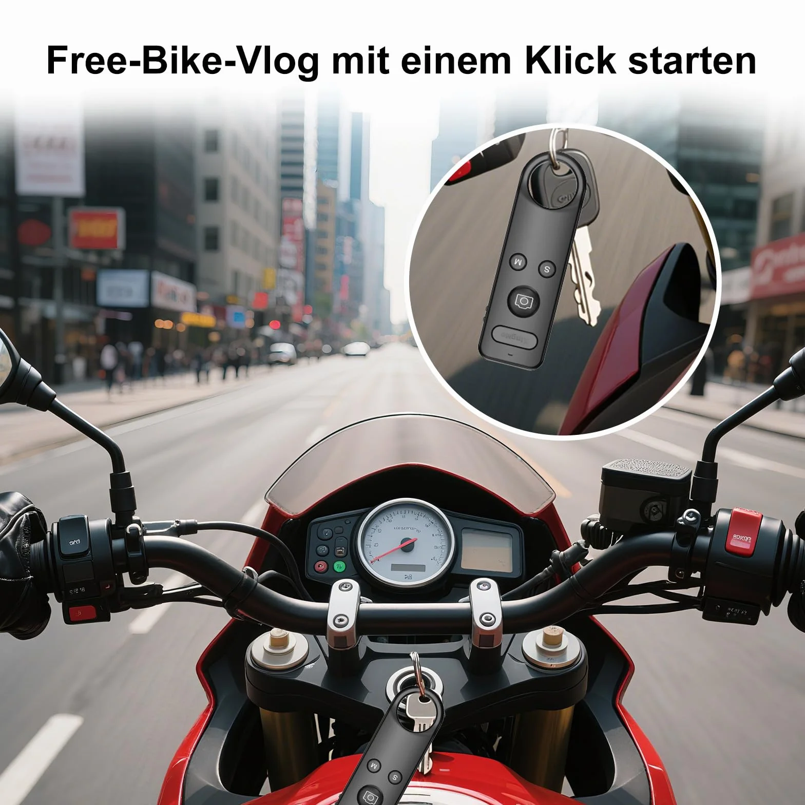 Wireless Insta 360 ACE Remote Pro 13 Bluetooth Control kompatybilny z Insta360 X2-5, GO 3-3S i 8/9/10/11/12/13