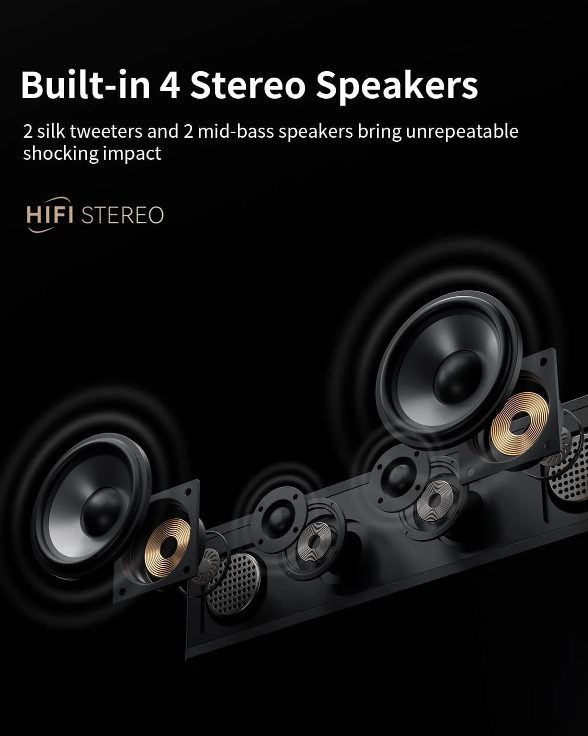 ANGELS HORN Bluetooth Hi-Fi Gramofon z Wbudowanymi Głośnikami | Wbudowany przedwzmacniacz phono, wkładka magnetyczna AT-3600L, napęd paskowy 33/45 RPM i regulowana przeciwwaga