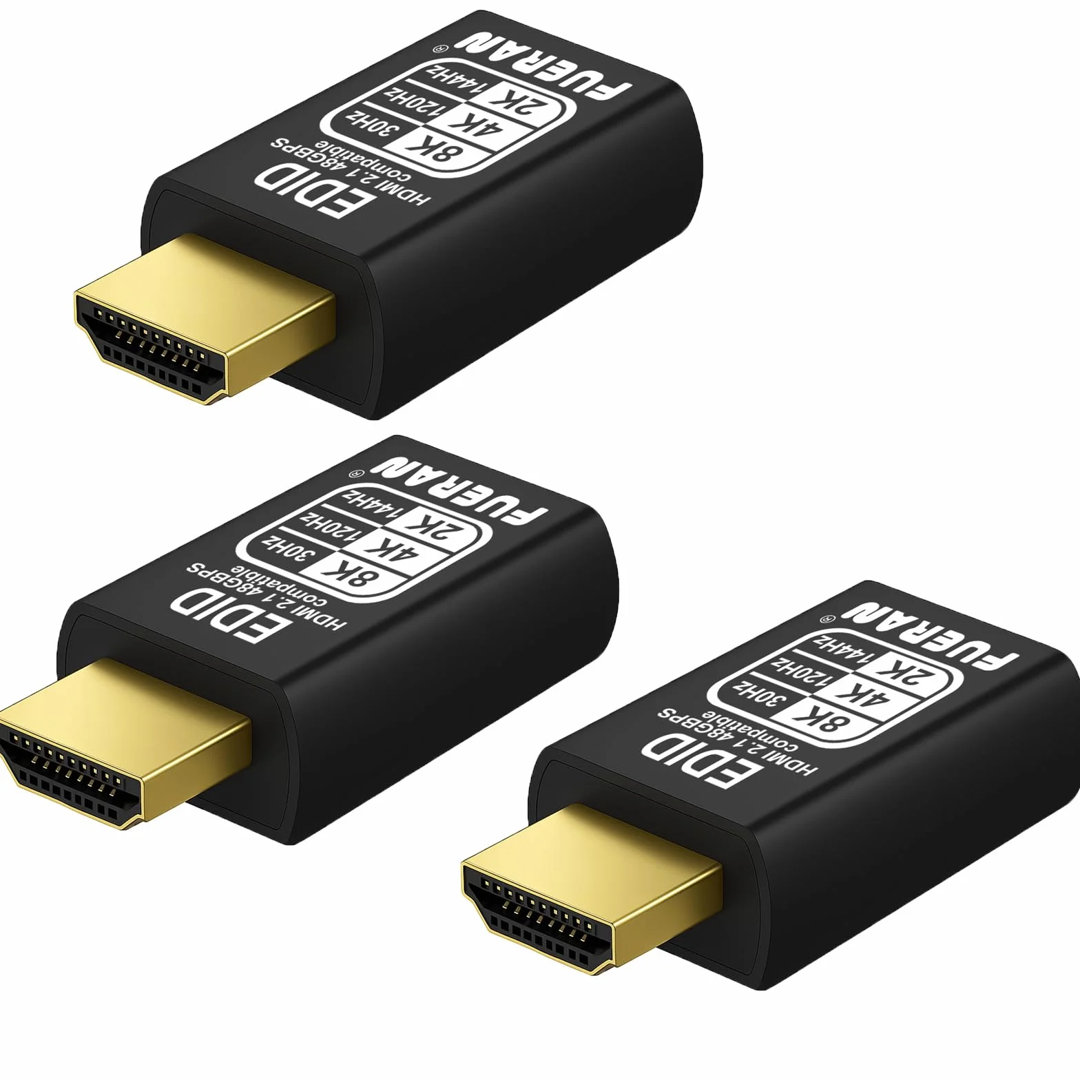 4K 120 Hz HDMI 2.1 Dummy Plug, Virtual Display Emulator, displayport Dummy Plug 4K 120 Hz, adapter wyświetlacza Headless Ghost, monitor 8K EDID 3840 x 2160 @120 Hz (8K/30Hz-4K/120Hz-3P)