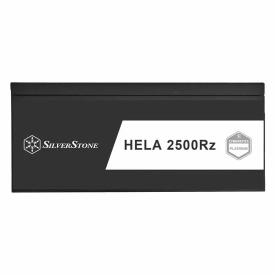 Silverstone HELA 2500Rz, Cybenetics Platinum całkowicie modułowy zasilacz ATX, 2500 W, ATX 3.1 i PCIe 5, SST-HA2500R-PM