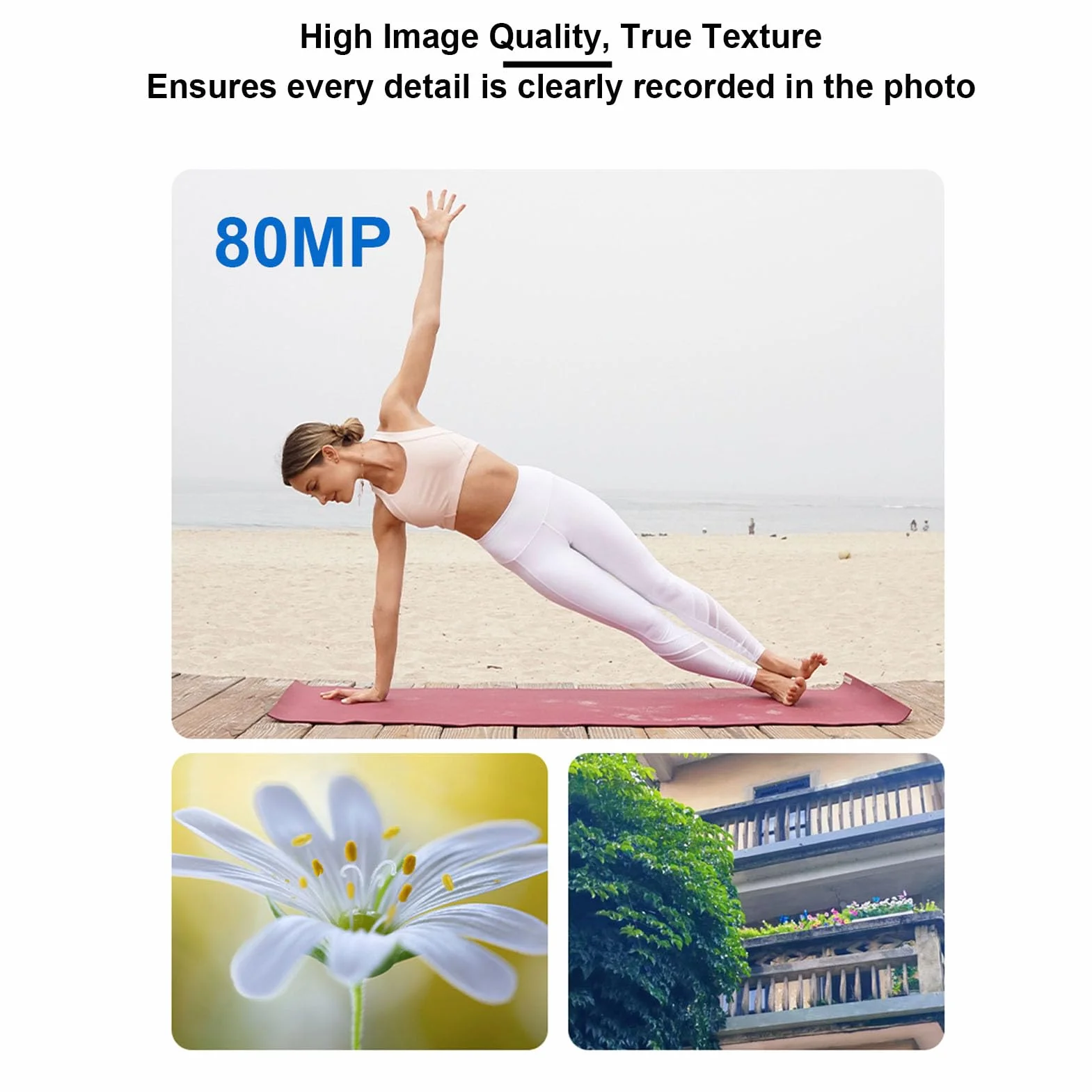 Aparat Cyfrowy 80 MP z Ekranem Obracanym o 180°, Zoomem 18X, Wi-Fi, lampą błyskową, rozdzielczością 80 MP do Krajobrazów i Portretów z Filtrami, baterią litową, 3,0-calowym