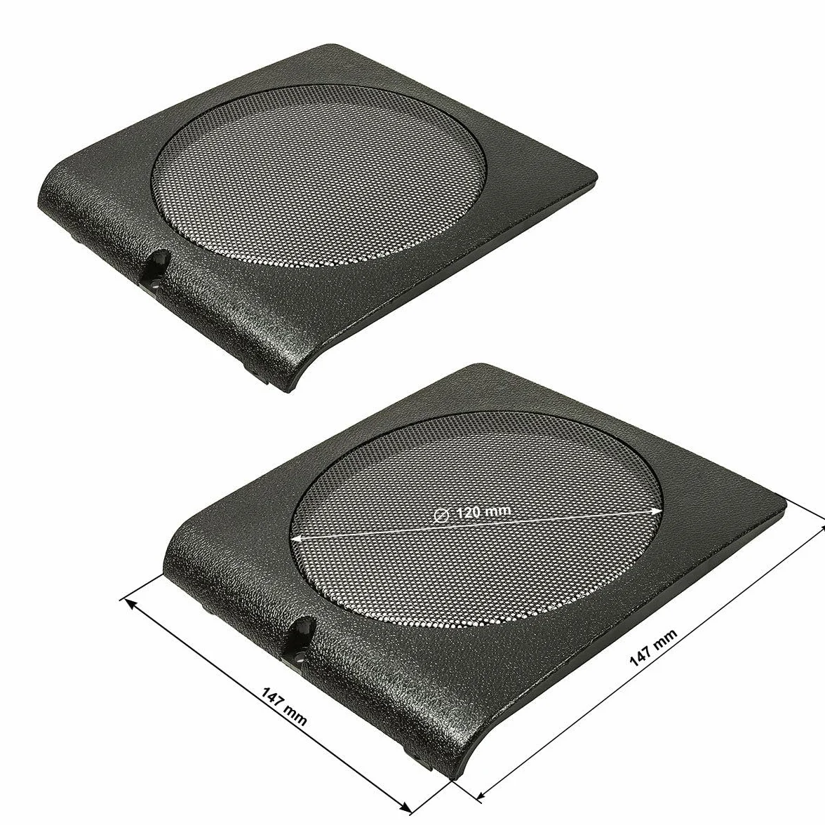 tomzz Audio 2857-015 Kratka głośników do VW Golf 2 II, Jetta 2 II czarna
