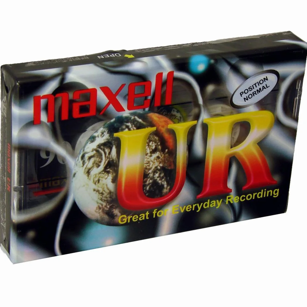 Maxell 90 minut pusta kaseta audio