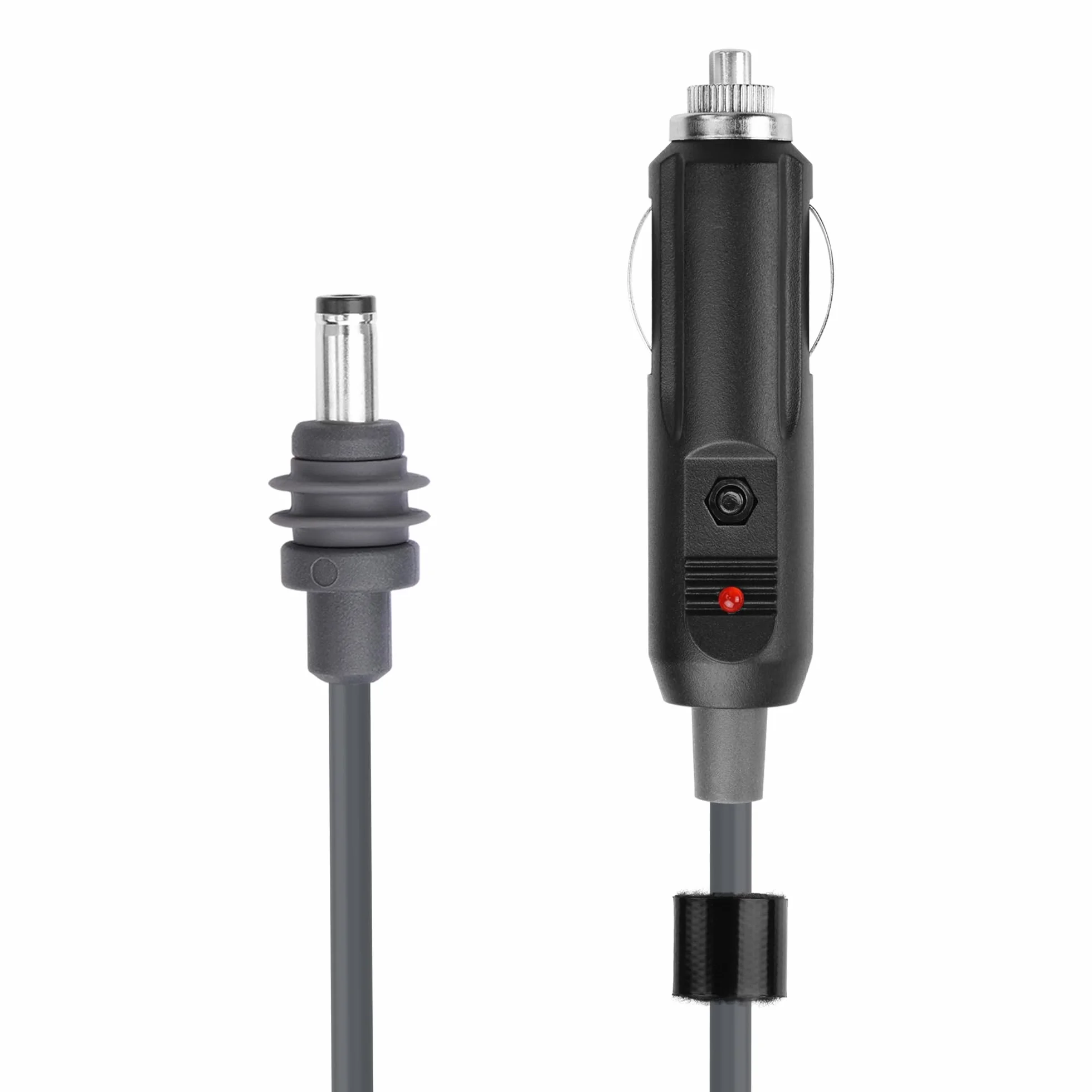 YACSEJAO Kabel zasilający do papierosa na prąd stały do Starlink Mini 12 V-24 V wodoodporna zapalniczka samochodowa do przewodu zasilającego DC 5521 18AWG (3 m)
