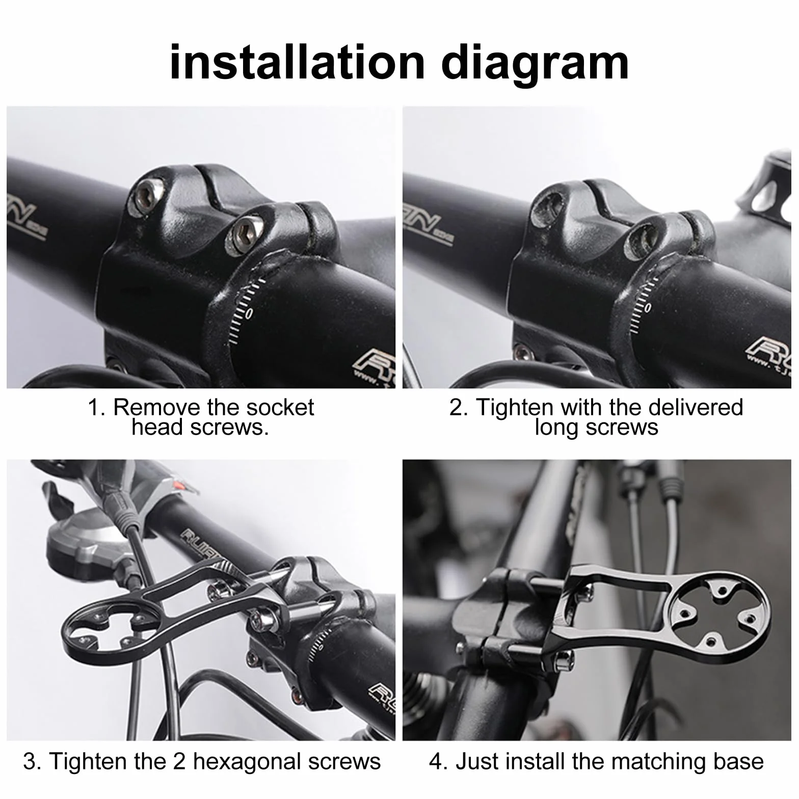 Uchwyt rowerowy do Garmin Edge 500 510 520 530 25 130 200 800 810 820 1000 1030 Bryton Rider Cateye GPS uchwyt na wspornik kierownicy roweru uchwyt wspornika kierownicy roweru
